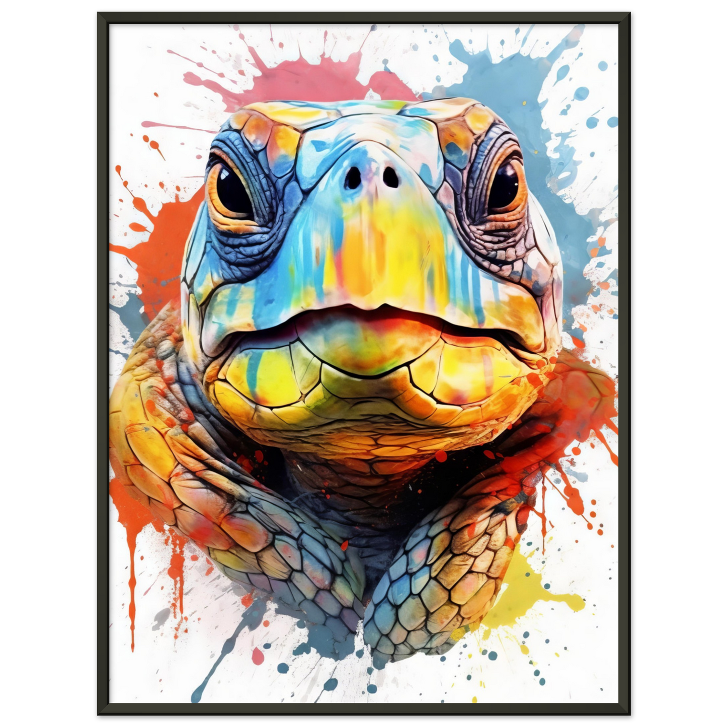Schildkröte Pop-Art (TURTLE07)
