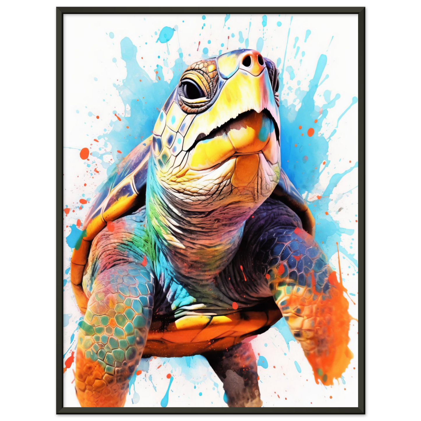 Schildkröte Pop-Art (TURTLE08)