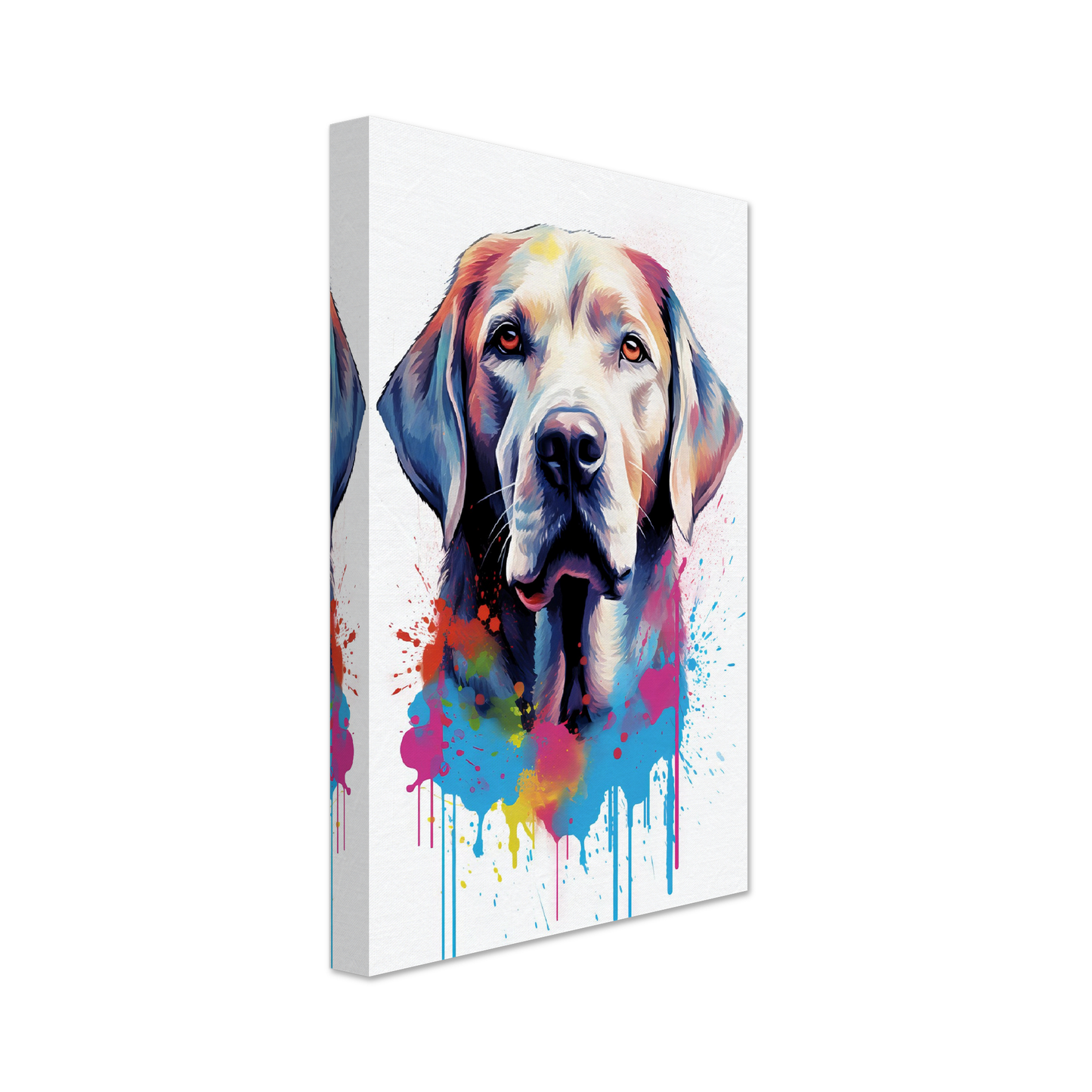 Labrador Hund Pop-Art (DOG07)