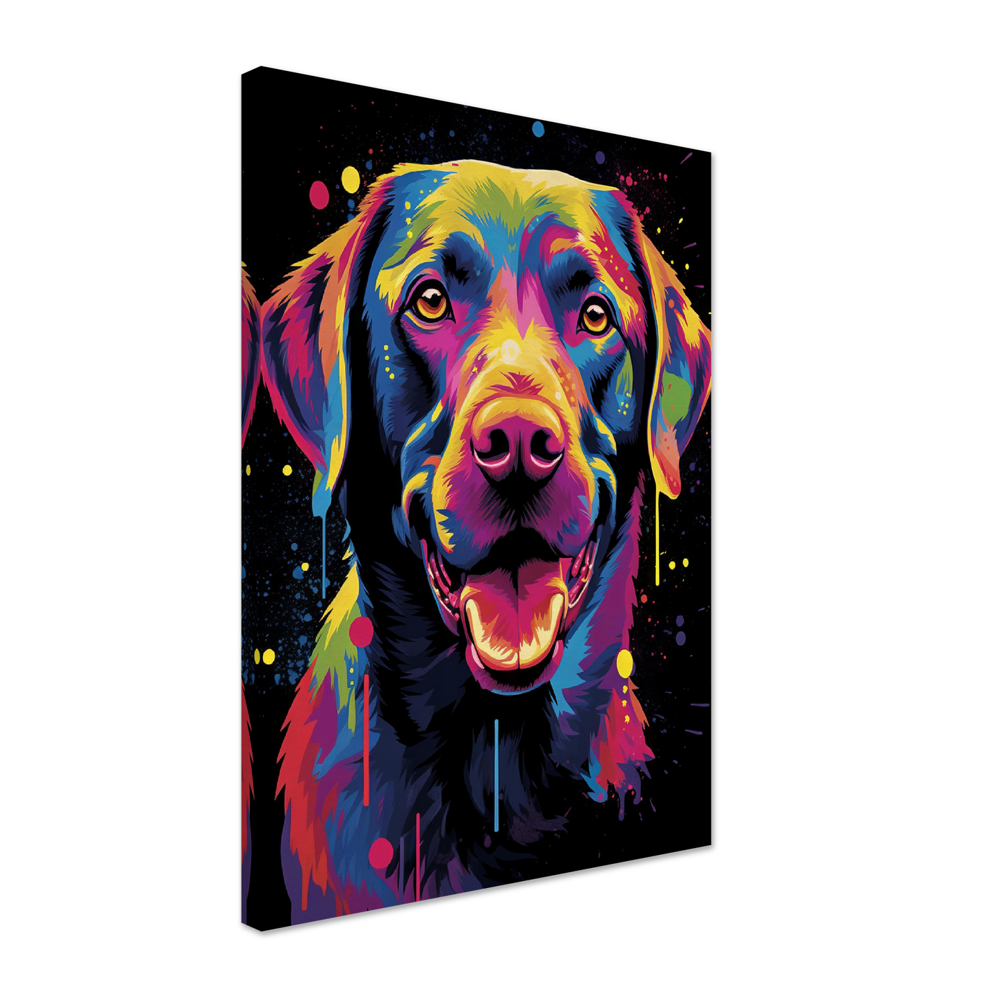 Labrador Hund Pop-Art (DOG04)