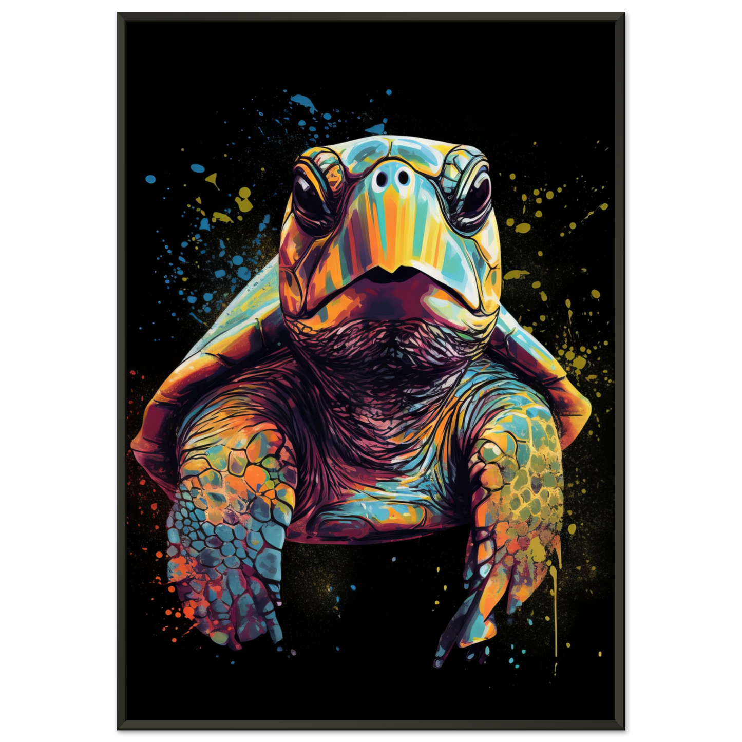 Schildkröte Pop-Art (TURTLE02)