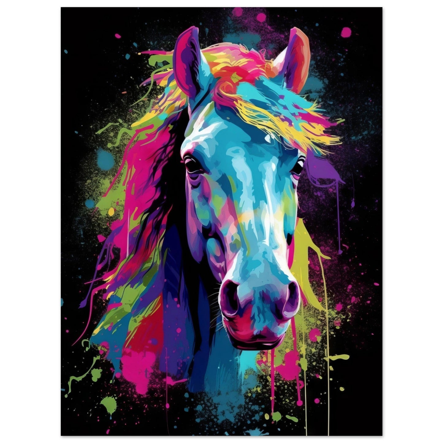 Horse pop art (HORSE10)