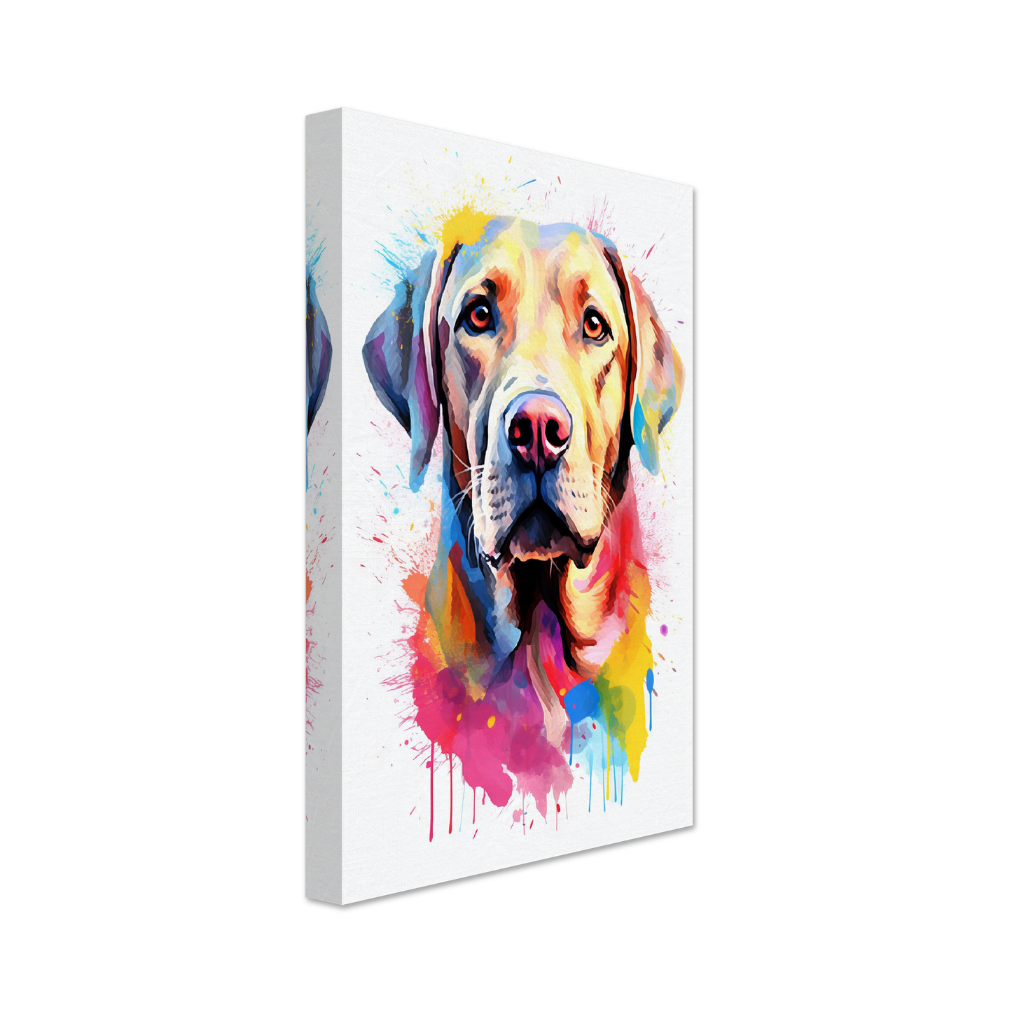 Labrador Hund Pop-Art (DOG08)