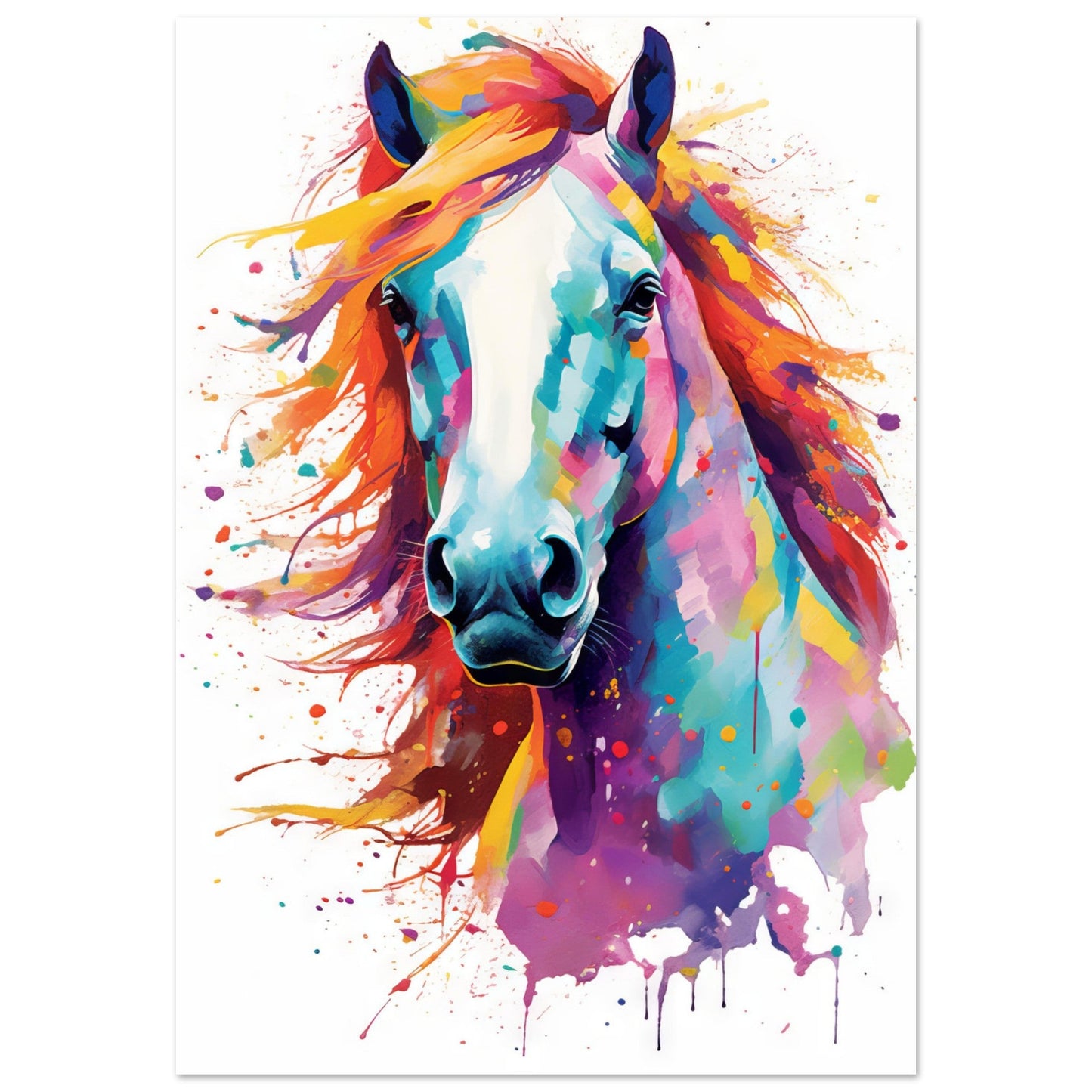 Horse pop art (HORSE15)