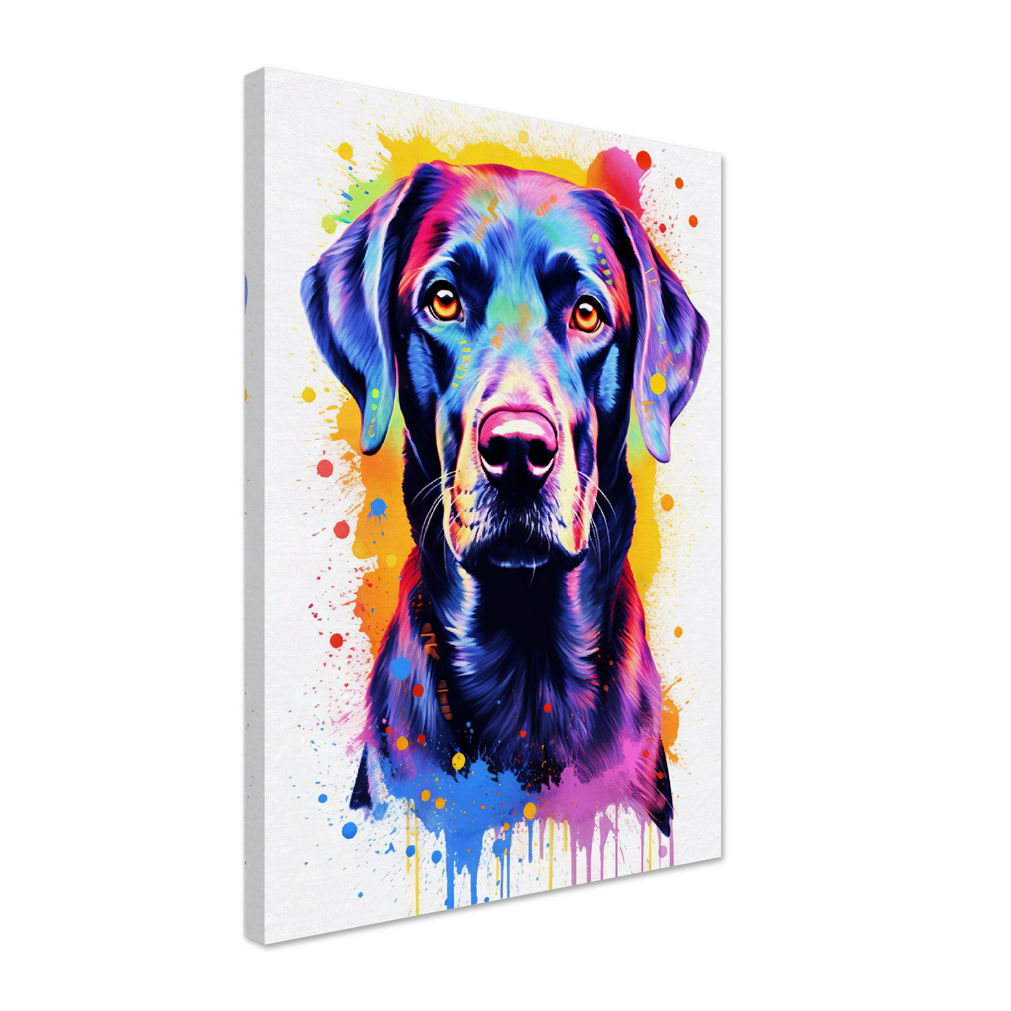 Labrador Hund Pop-Art (DOG06)