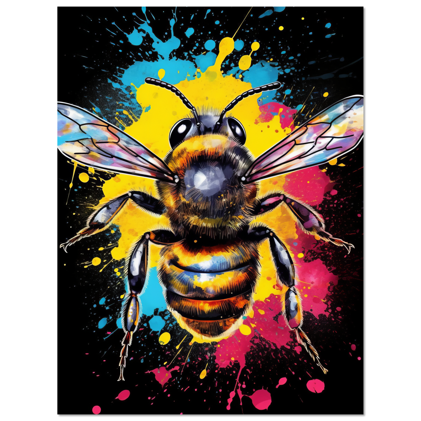Bee pop art (BEE01)