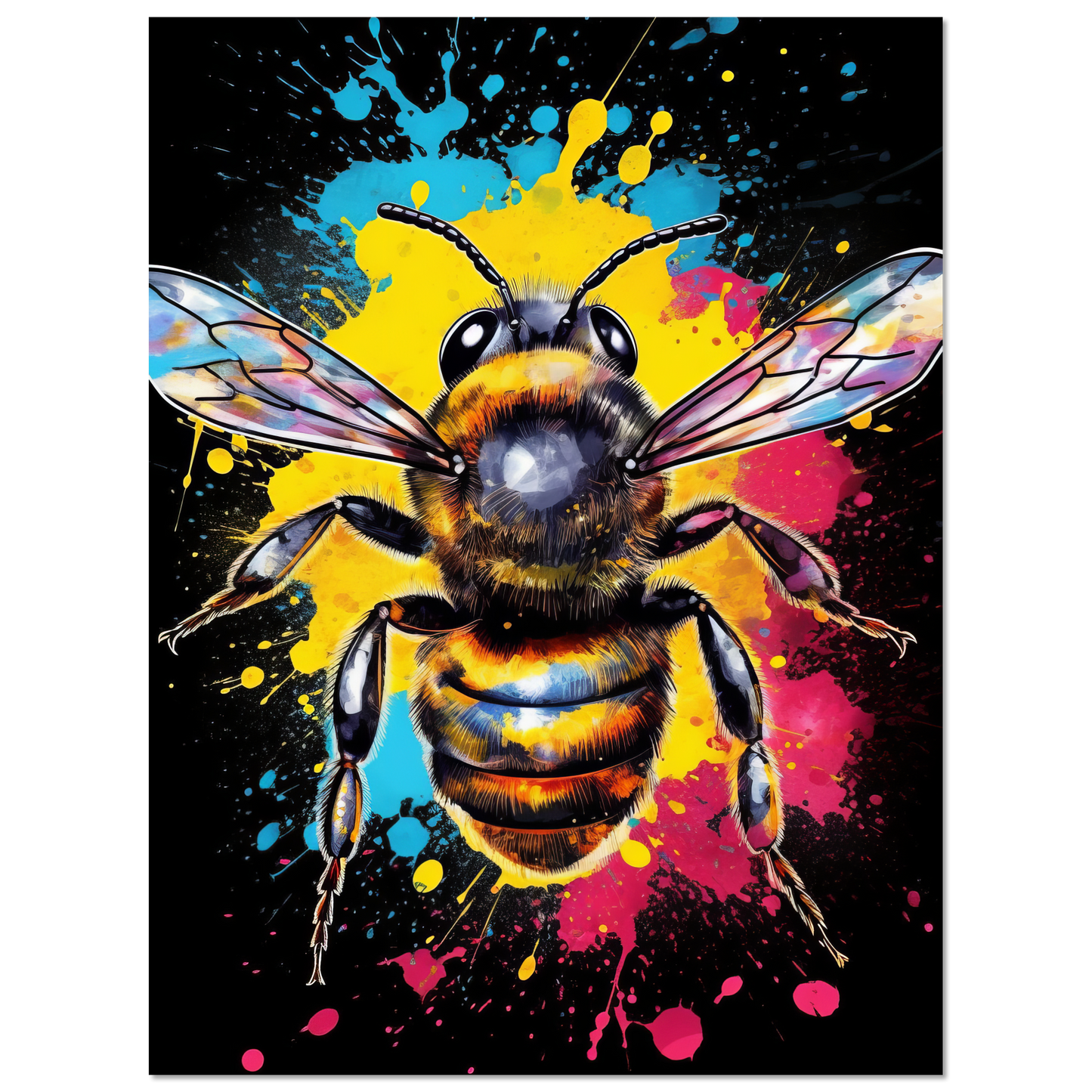 Bee pop art (BEE01)