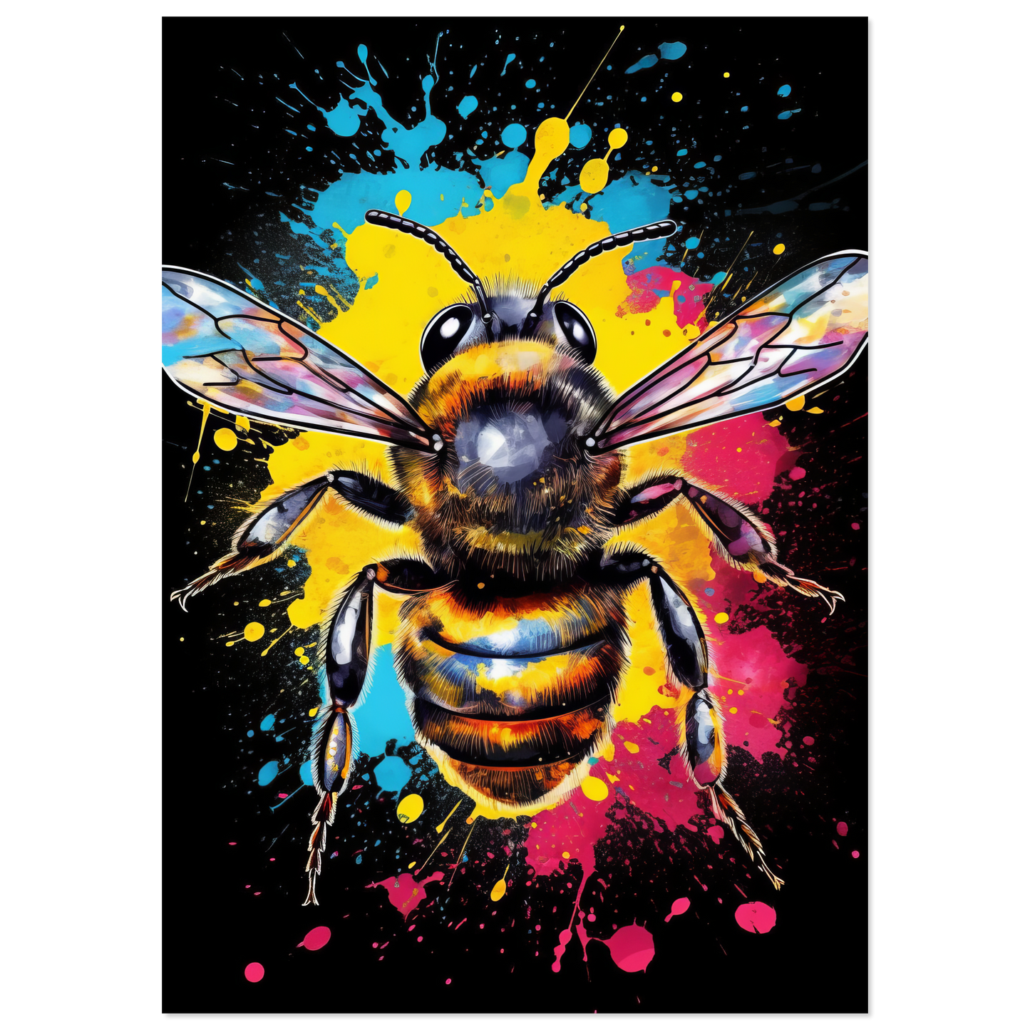 Bee pop art (BEE01)