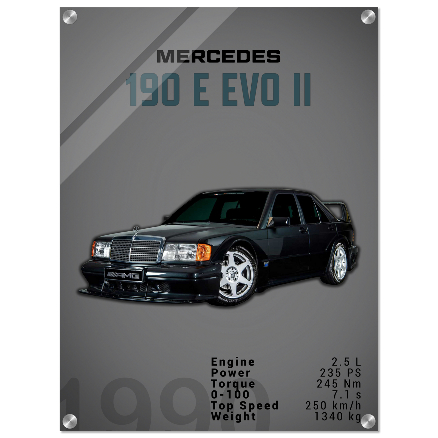 Mercedes 1990 190 E EVO II (BENZ02D)