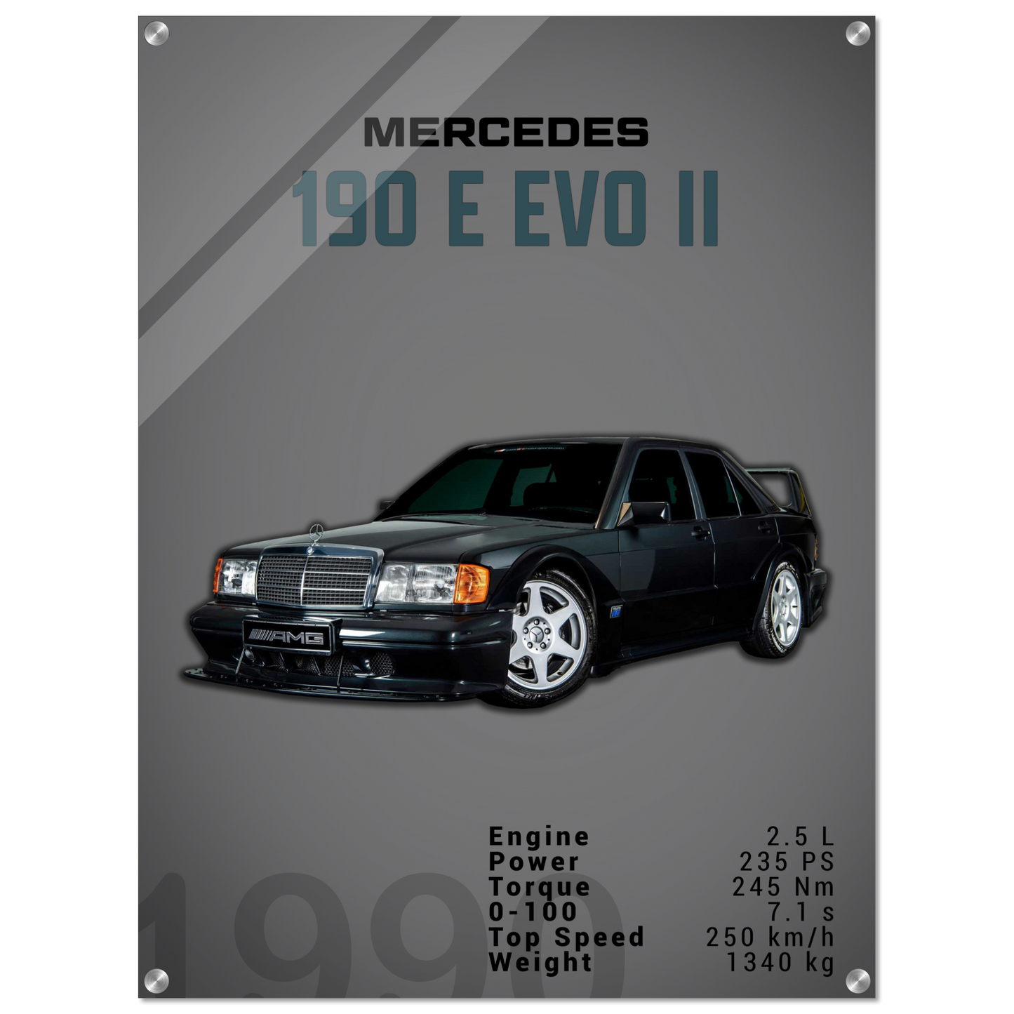 Mercedes 1990 190 E EVO II (BENZ02D)