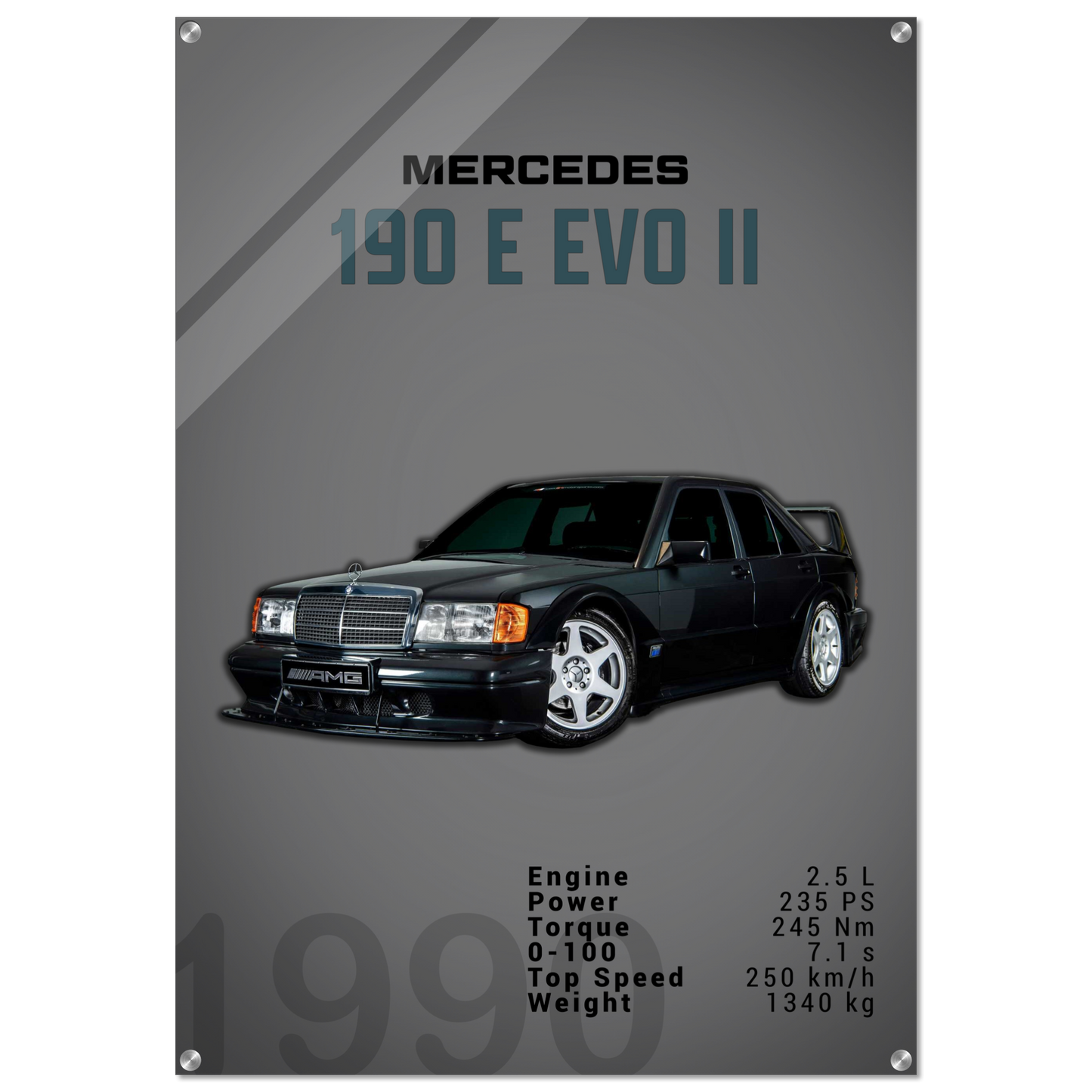 Mercedes 1990 190 E EVO II (BENZ02D)