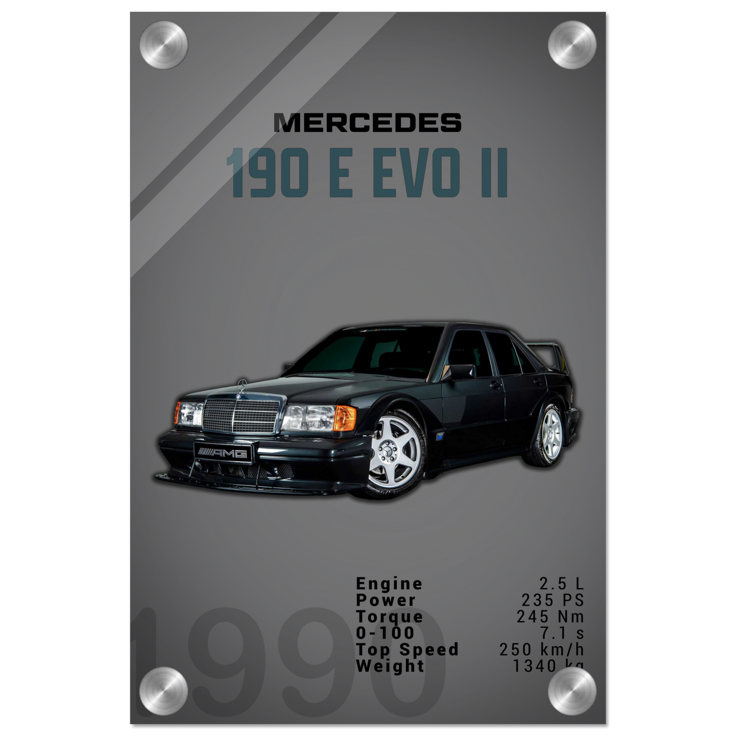 Mercedes 1990 190 E EVO II (BENZ02D)