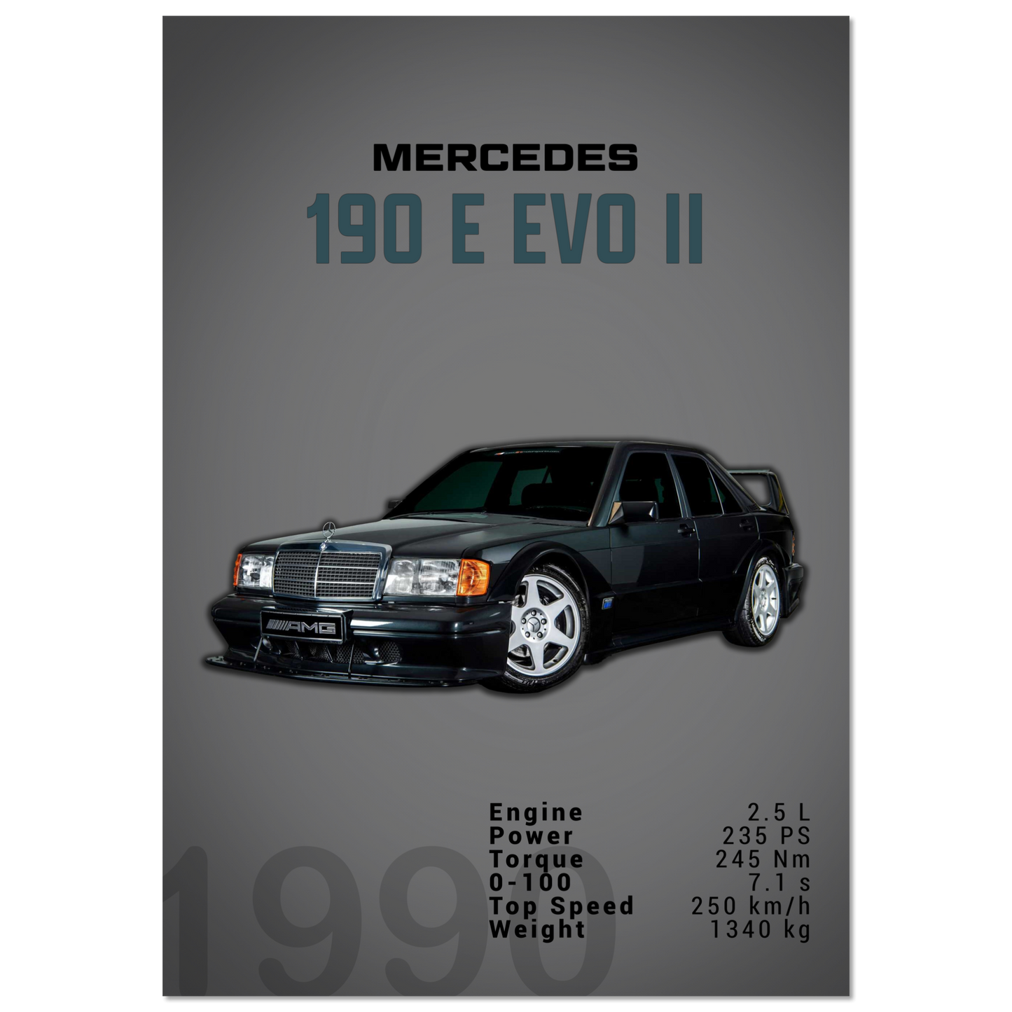 Mercedes 1990 190 E EVO II (BENZ02D)