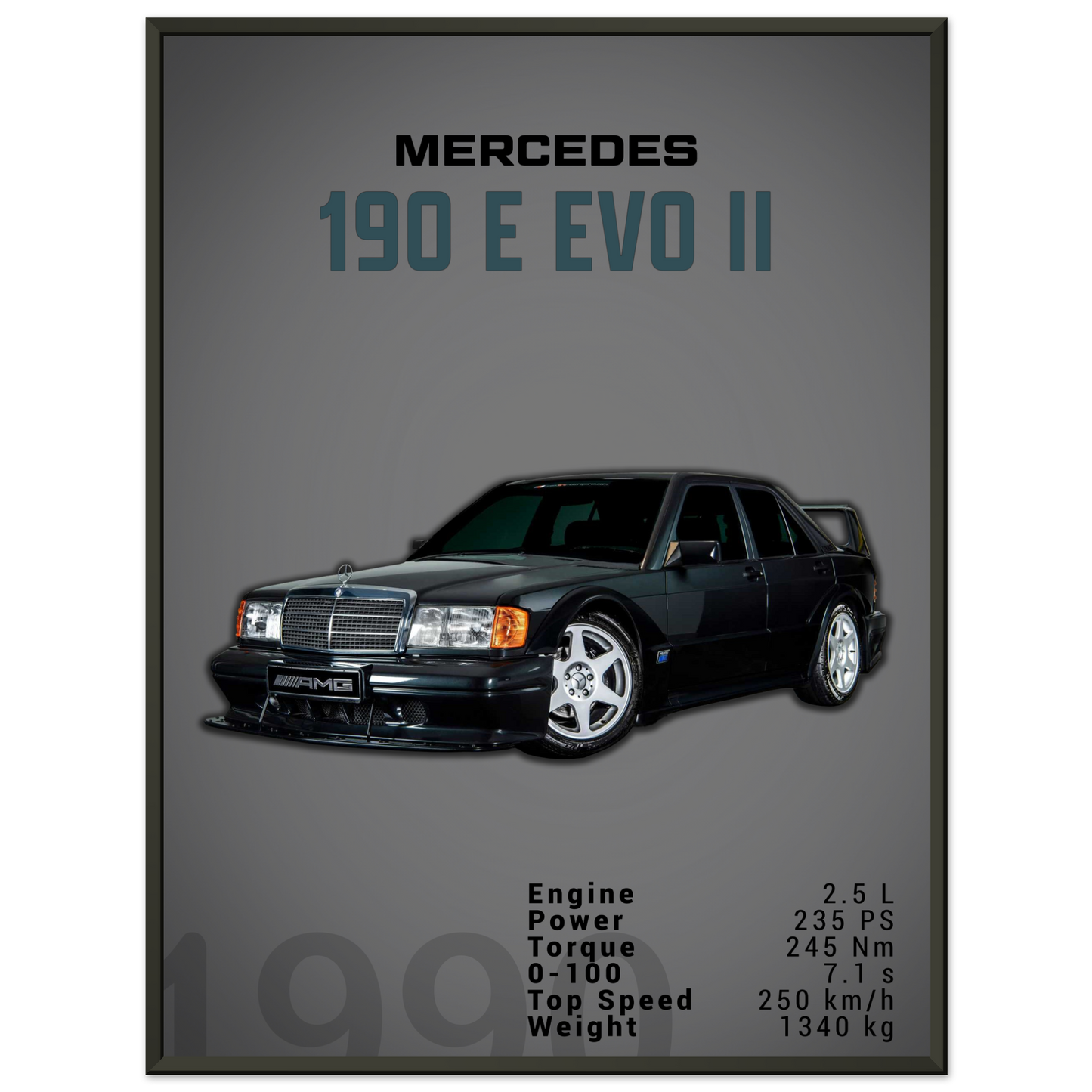 Mercedes 1990 190 E EVO II (BENZ02D)