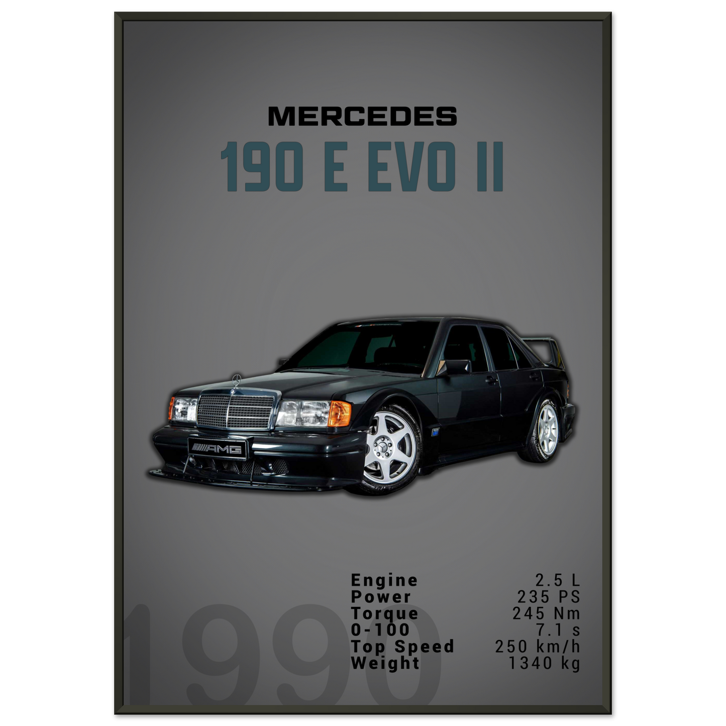 Mercedes 1990 190 E EVO II (BENZ02D)