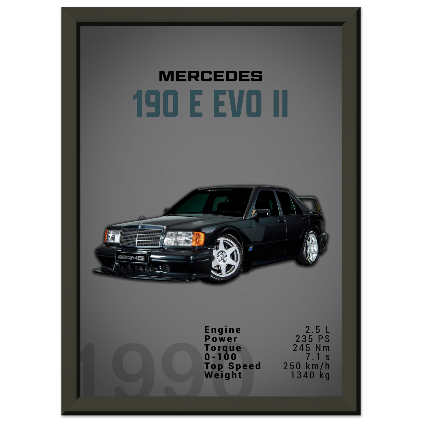 Mercedes 1990 190 E EVO II (BENZ02D)