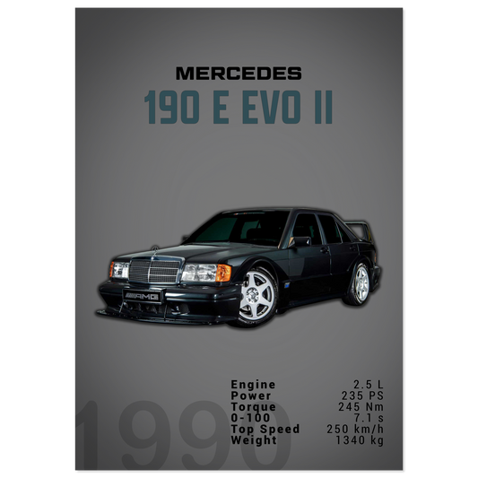 Mercedes 1990 190 E EVO II (BENZ02D)