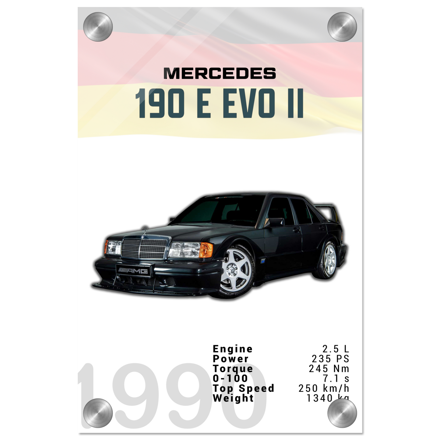 Mercedes 1990 190 E EVO II (BENZ02)