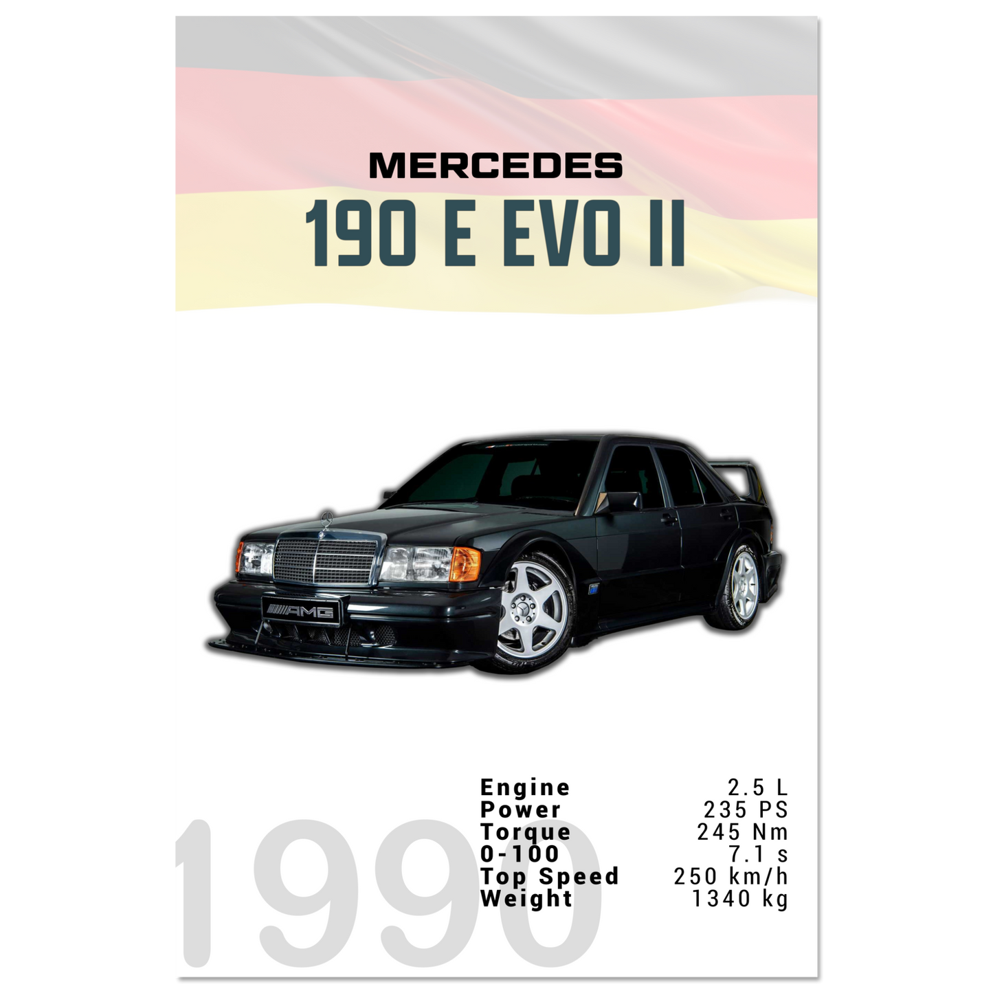 Mercedes 1990 190 E EVO II (BENZ02)