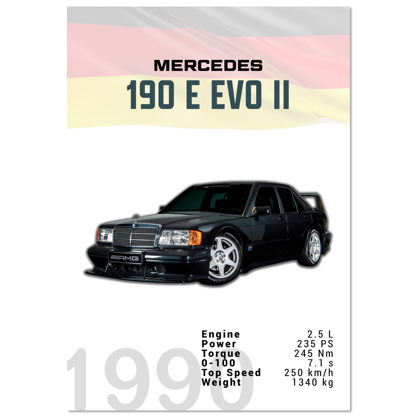 Mercedes 1990 190 E EVO II (BENZ02)