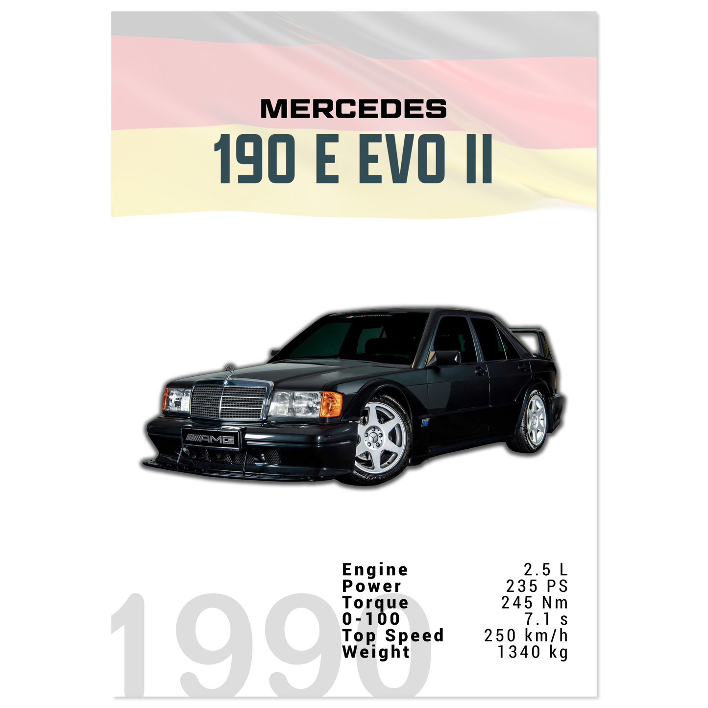 Mercedes 1990 190 E EVO II (BENZ02)