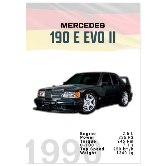 Mercedes 1990 190 E EVO II (BENZ02)