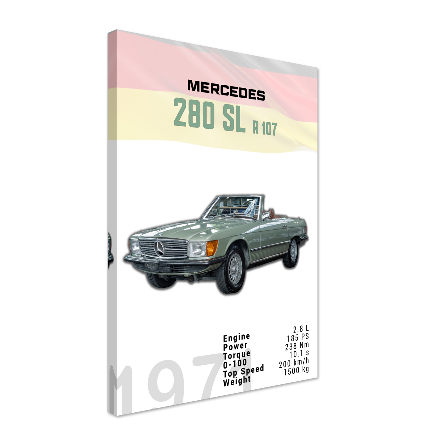 Mercedes 1971 280 SL R107 (BENZ03)