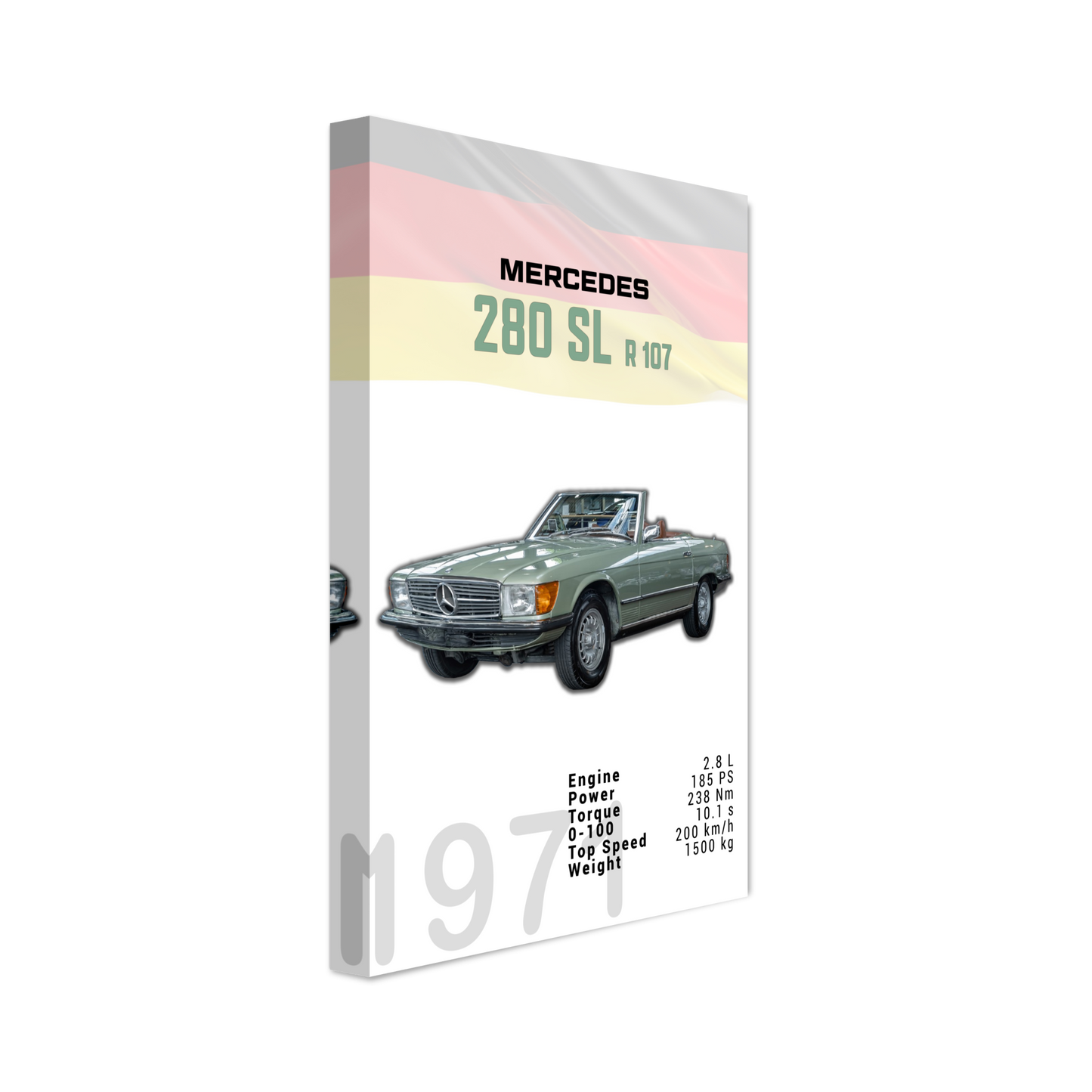Mercedes 1971 280 SL R107 (BENZ03)