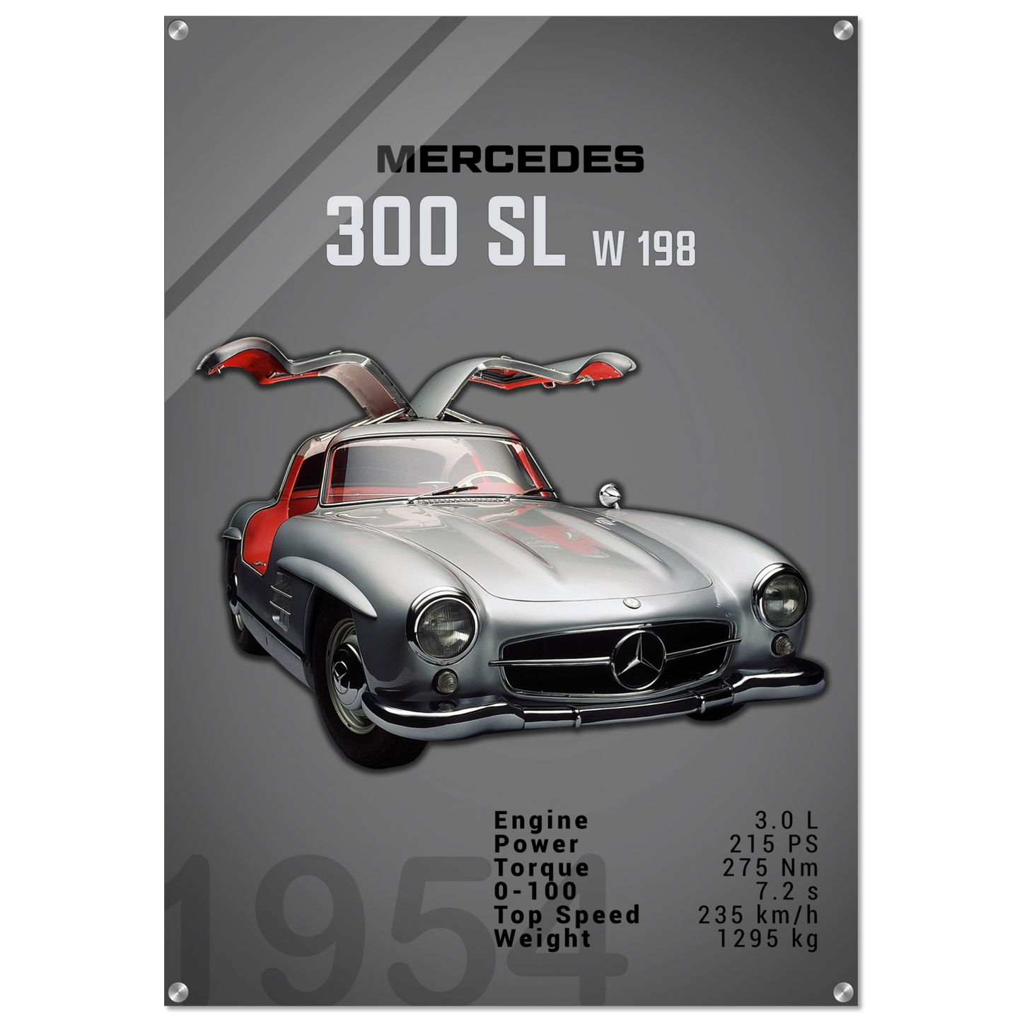 Mercedes 1954 3000 SL W198 (BENZ04D)