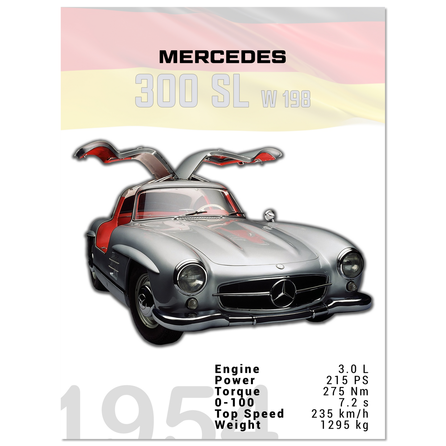 Mercedes 1954 3000 SL W198 (BENZ04)