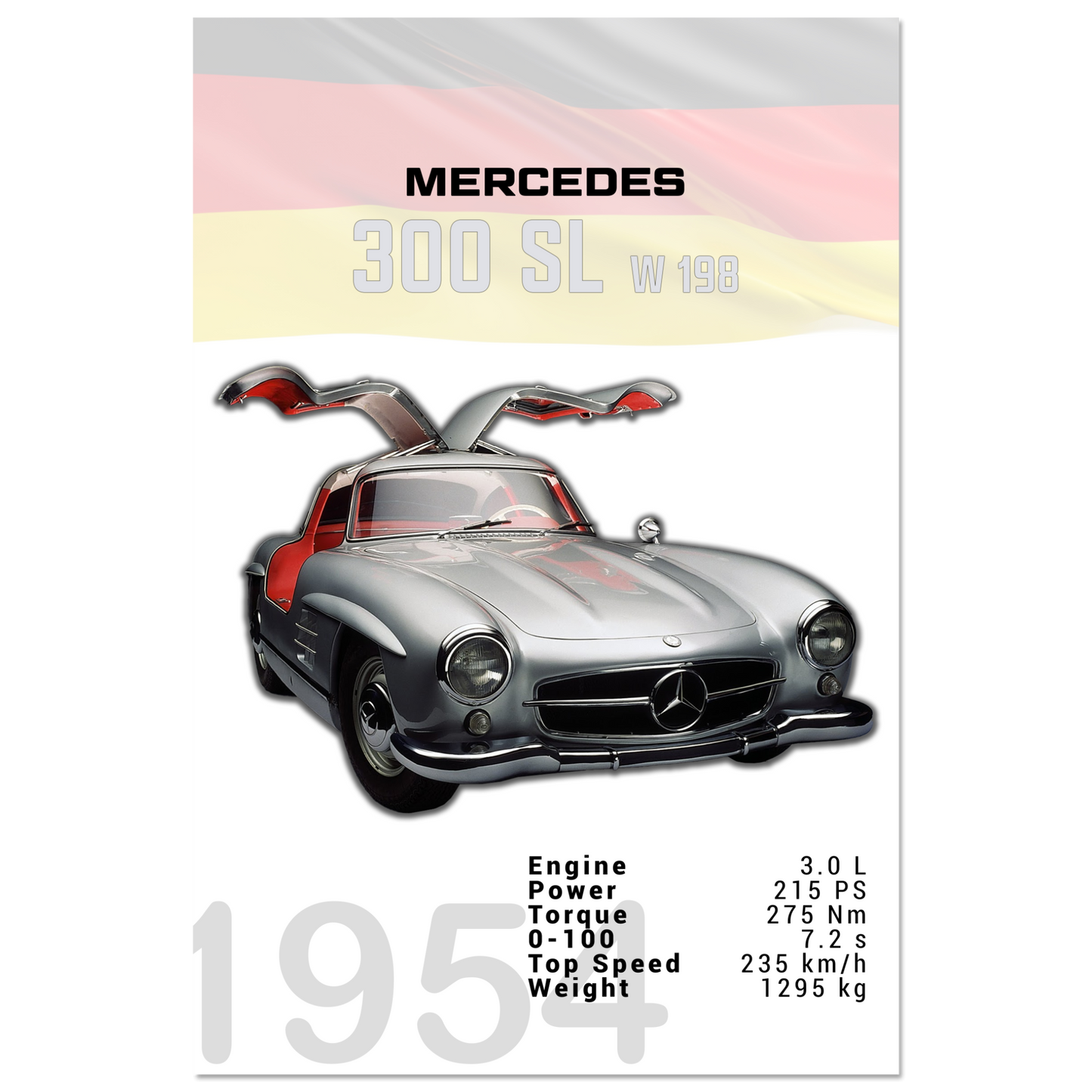 Mercedes 1954 3000 SL W198 (BENZ04)