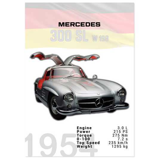 Mercedes 1954 3000 SL W198 (BENZ04)