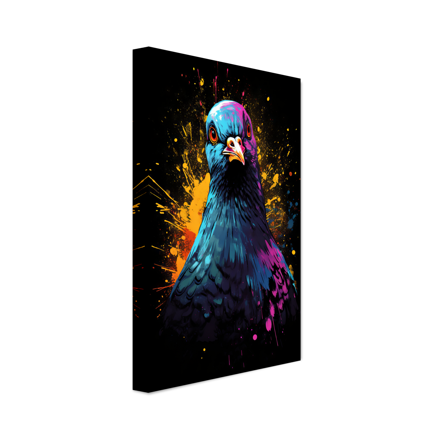Vogel Taube Pop-Art (BIRD03)