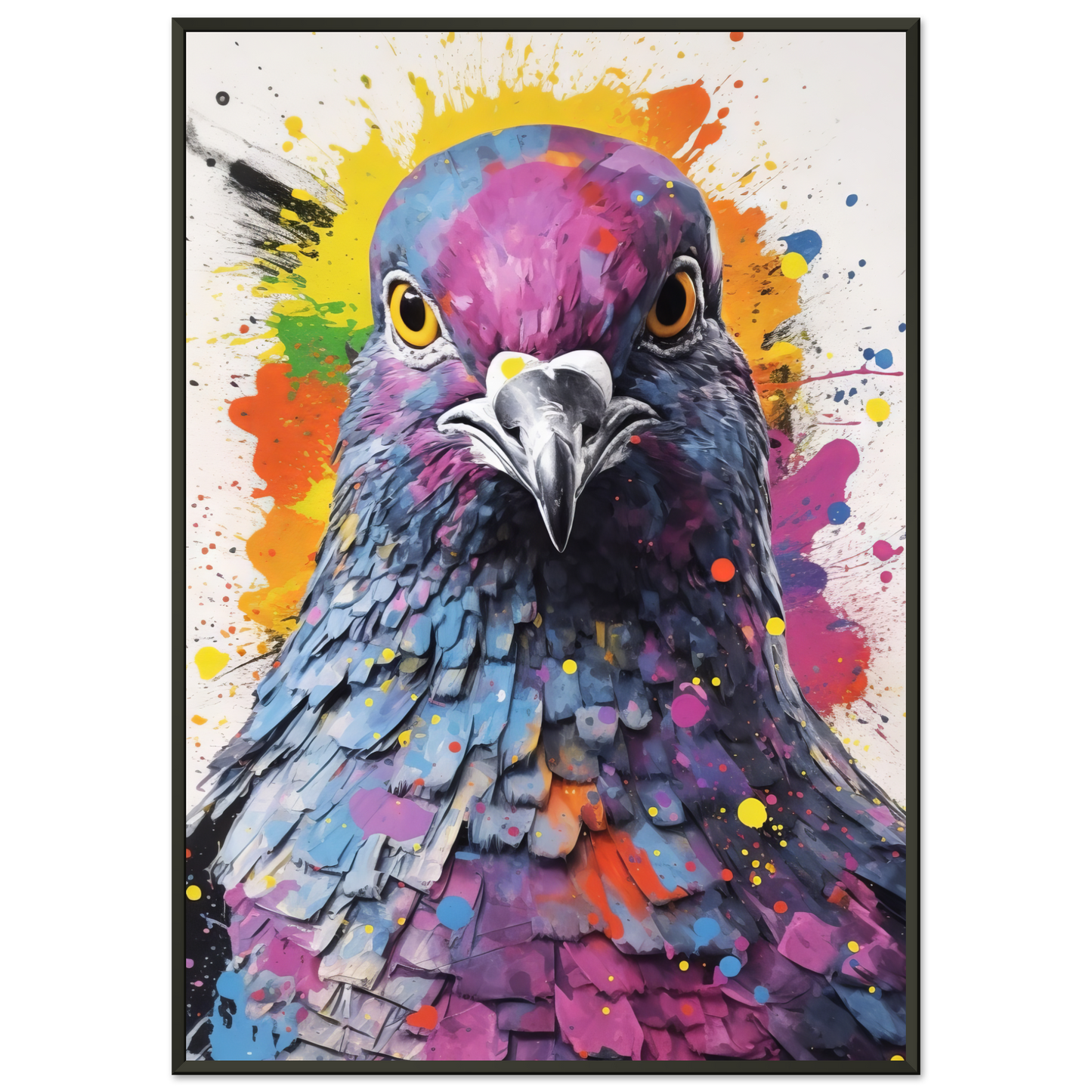 Vogel Taube Pop-Art (BIRD05)