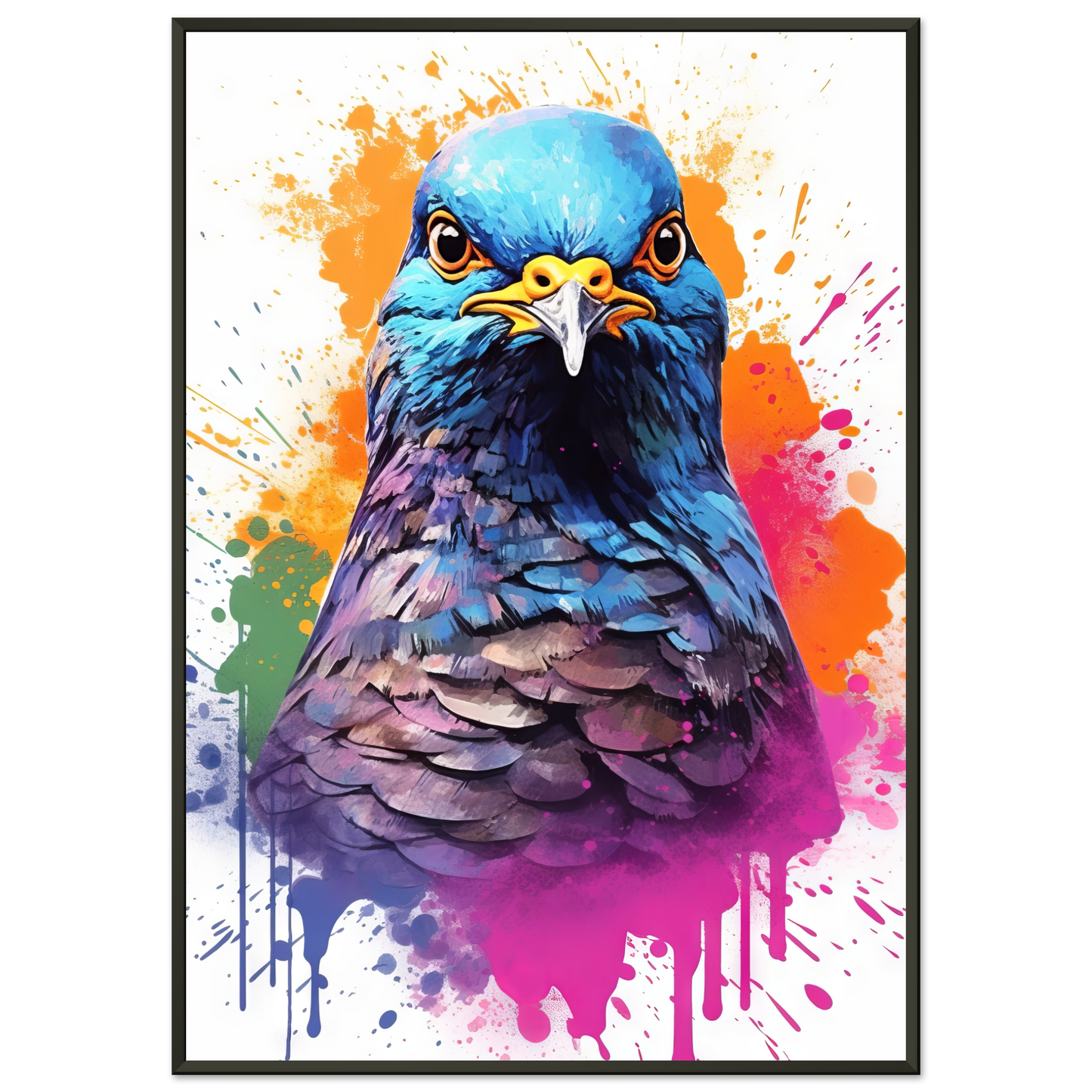 Vogel Taube Pop-Art (BIRD06)