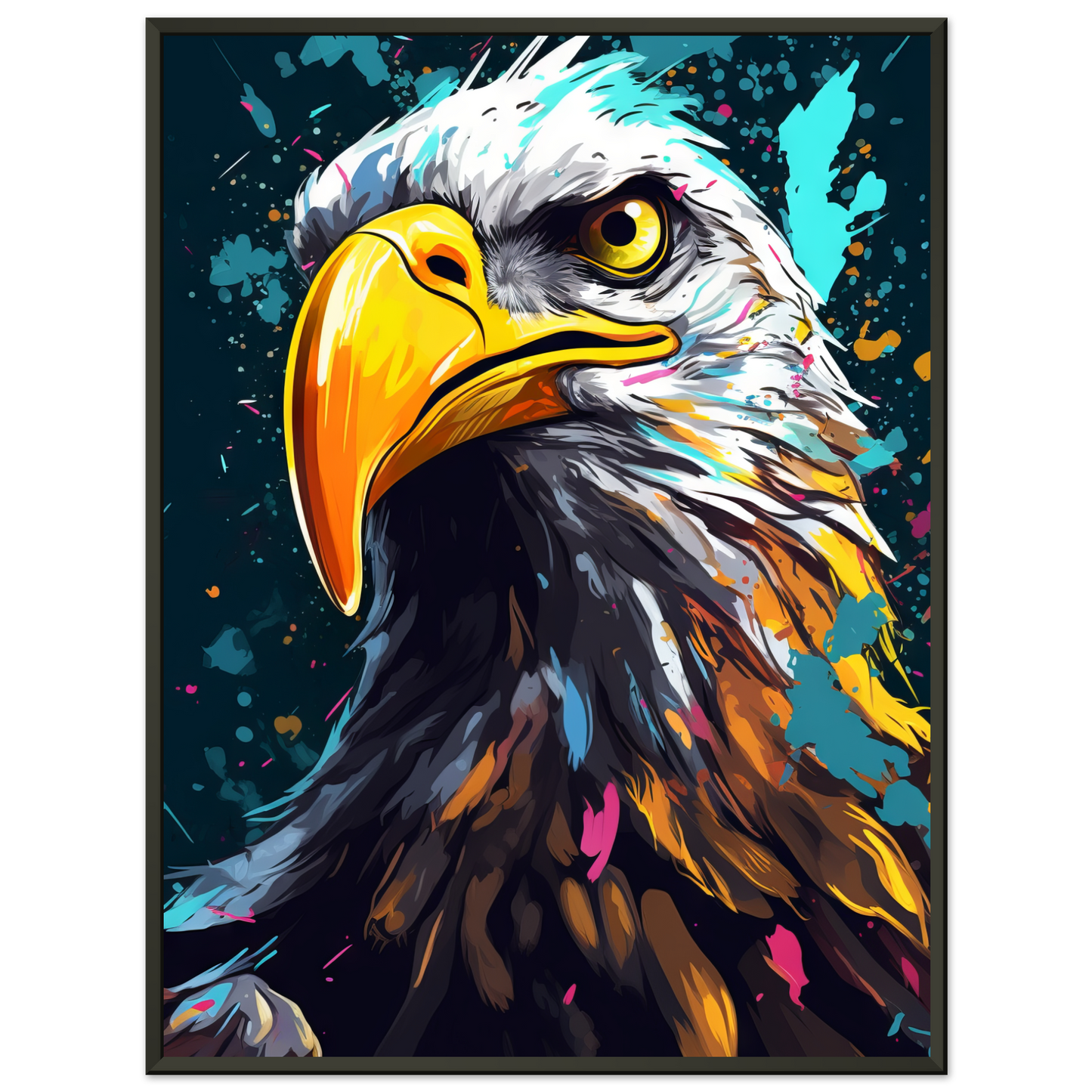 Vogel Möwe Pop-Art (BIRD09)