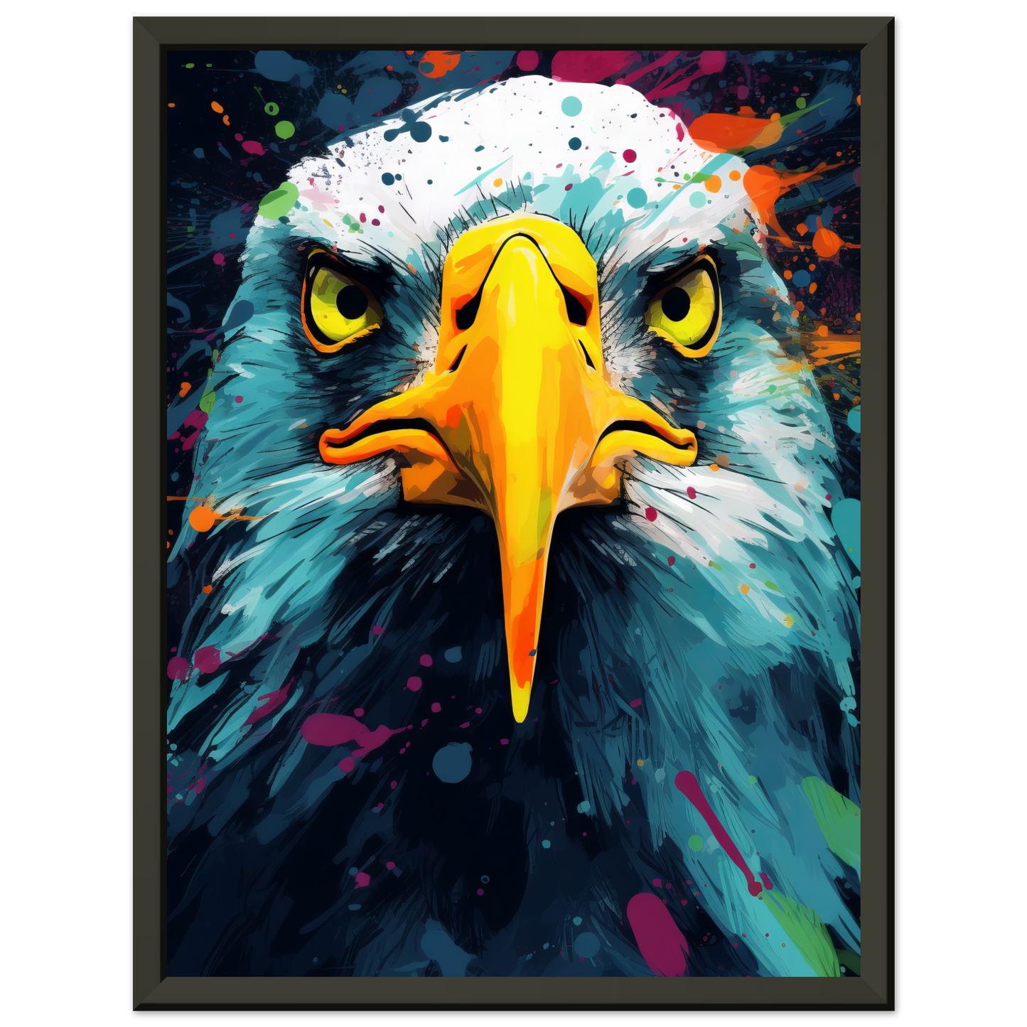Vogel Möwe Pop-Art (BIRD12)