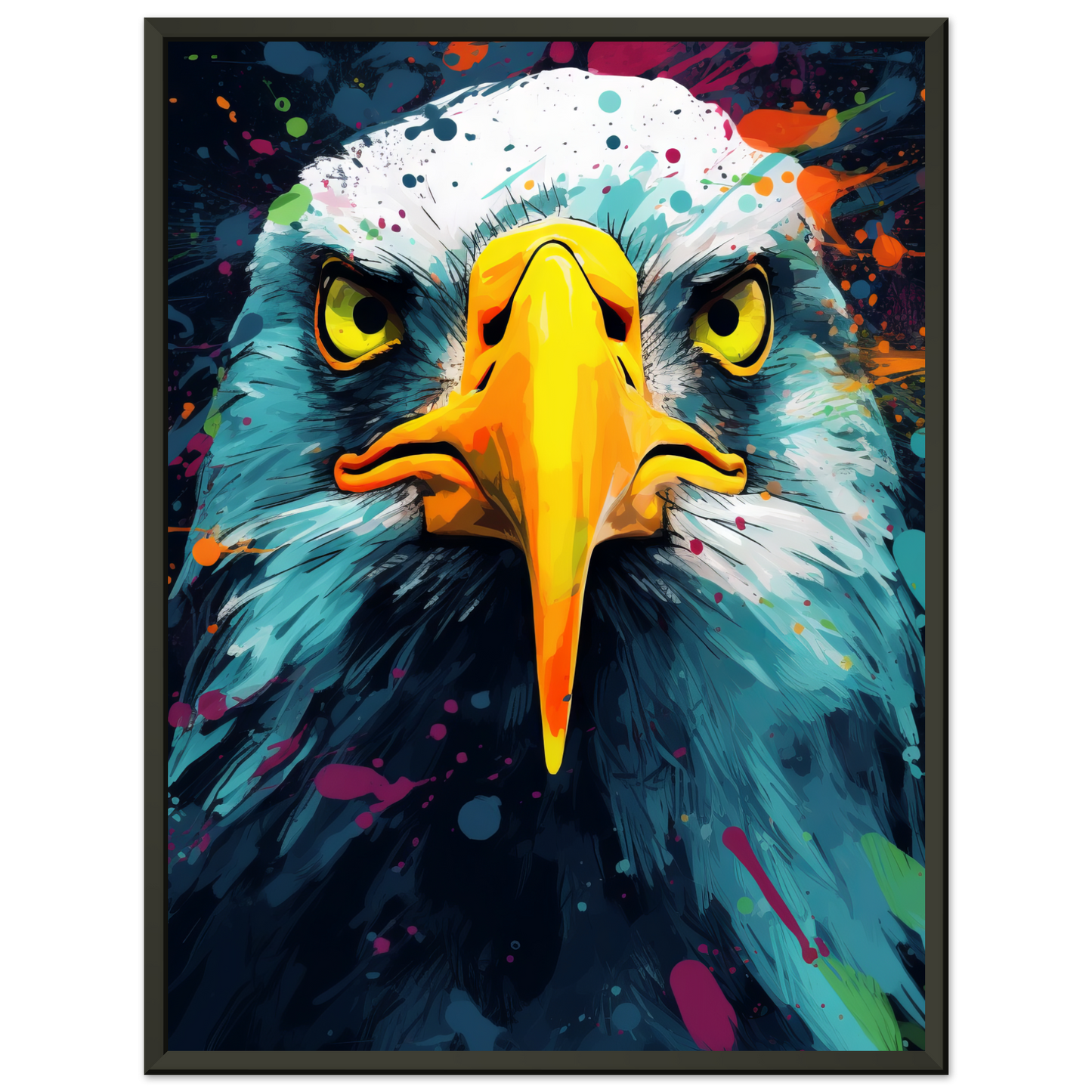 Vogel Möwe Pop-Art (BIRD12)