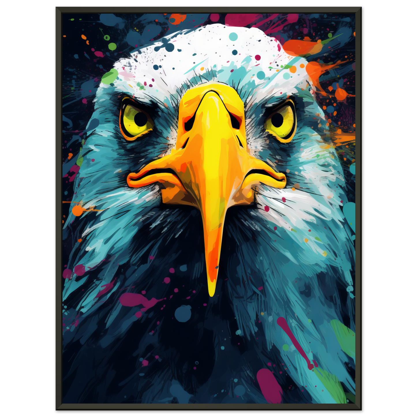 Vogel Möwe Pop-Art (BIRD12)