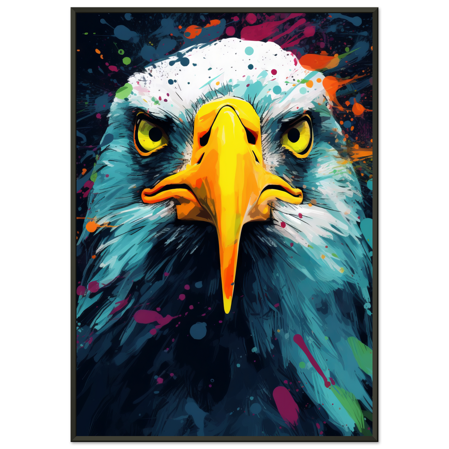 Vogel Möwe Pop-Art (BIRD12)