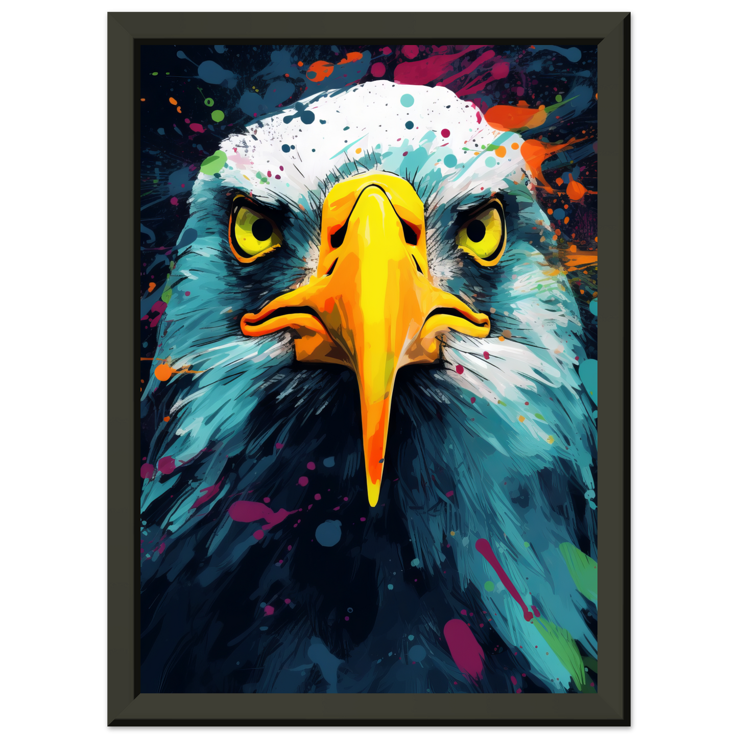 Vogel Möwe Pop-Art (BIRD12)