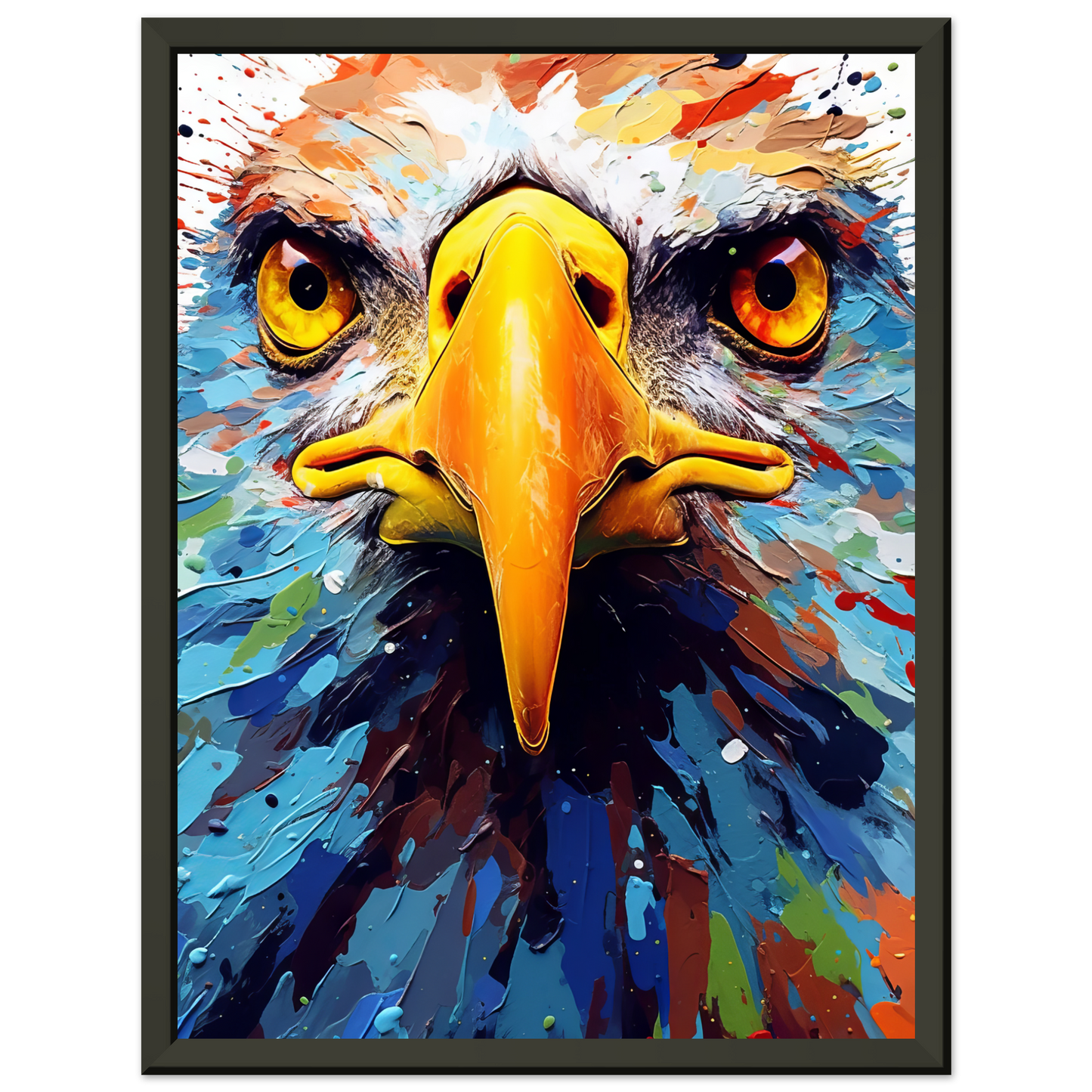 Vogel Möwe Pop-Art (BIRD13)