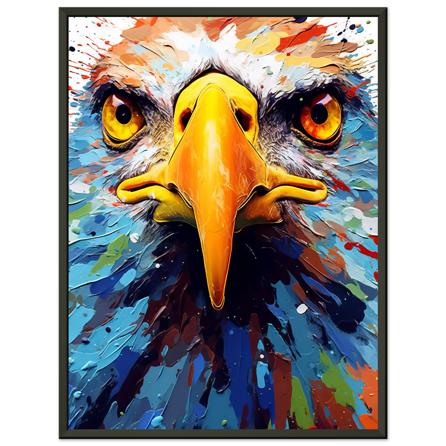Vogel Möwe Pop-Art (BIRD13)