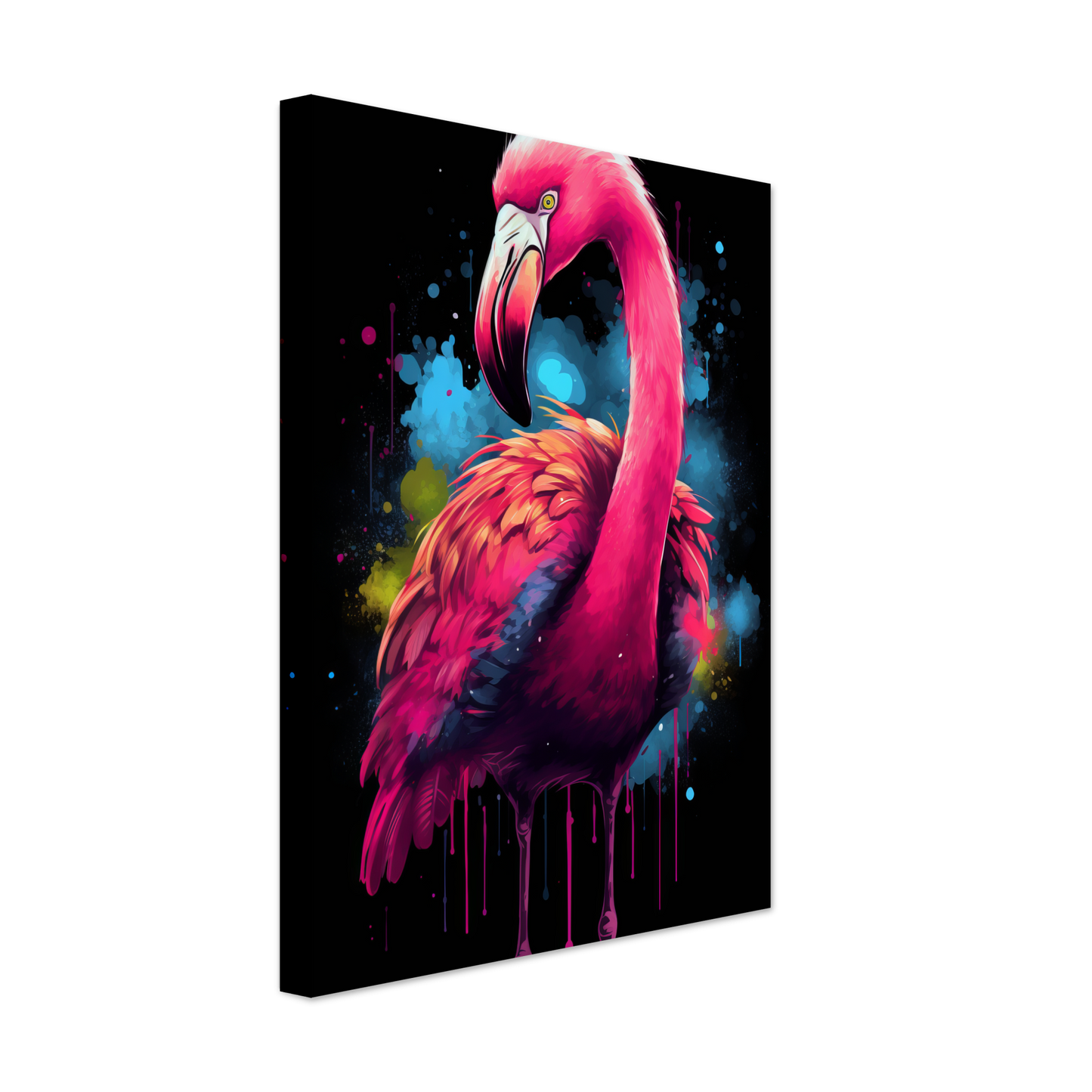 Flamingo Pop-Art (BIRD34)
