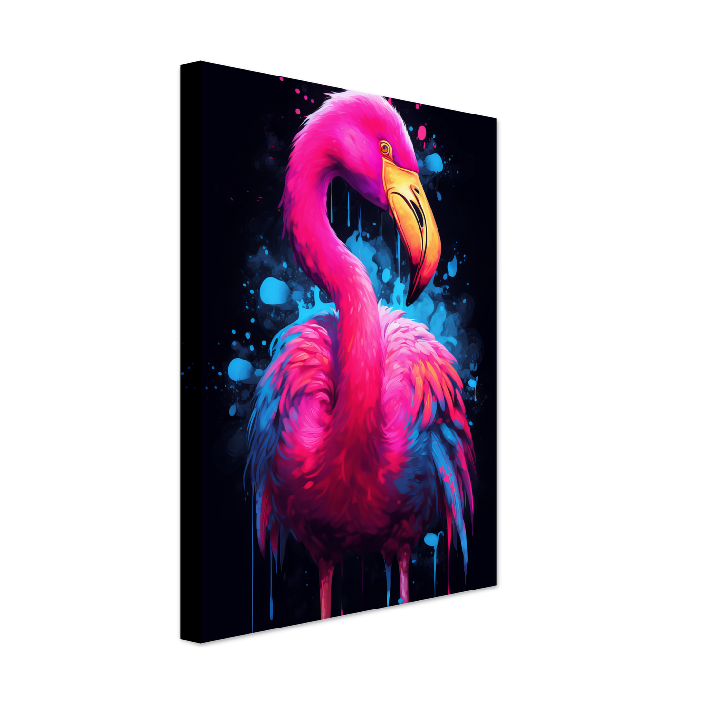 Flamingo pop art (BIRD35)