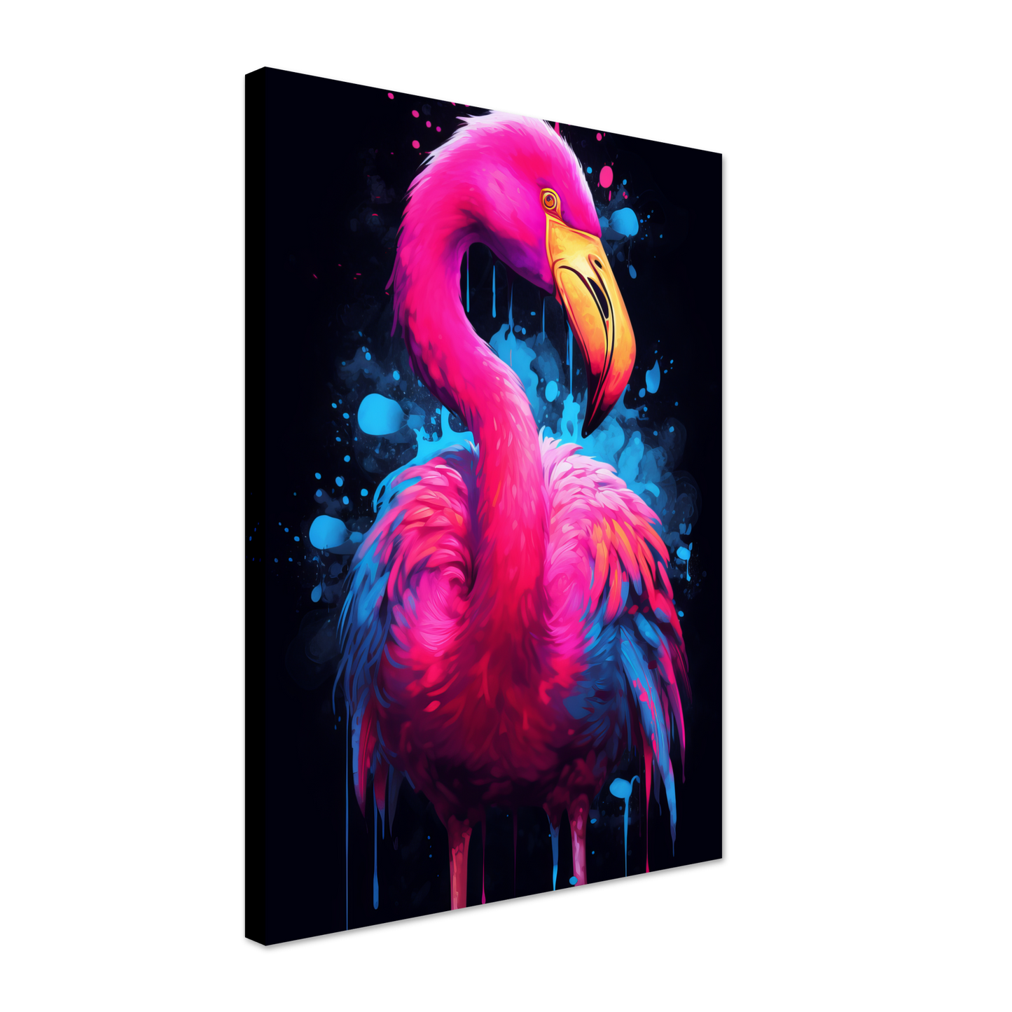 Flamingo pop art (BIRD35)