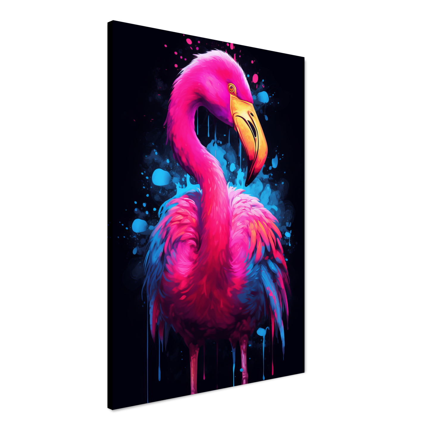 Flamingo pop art (BIRD35)
