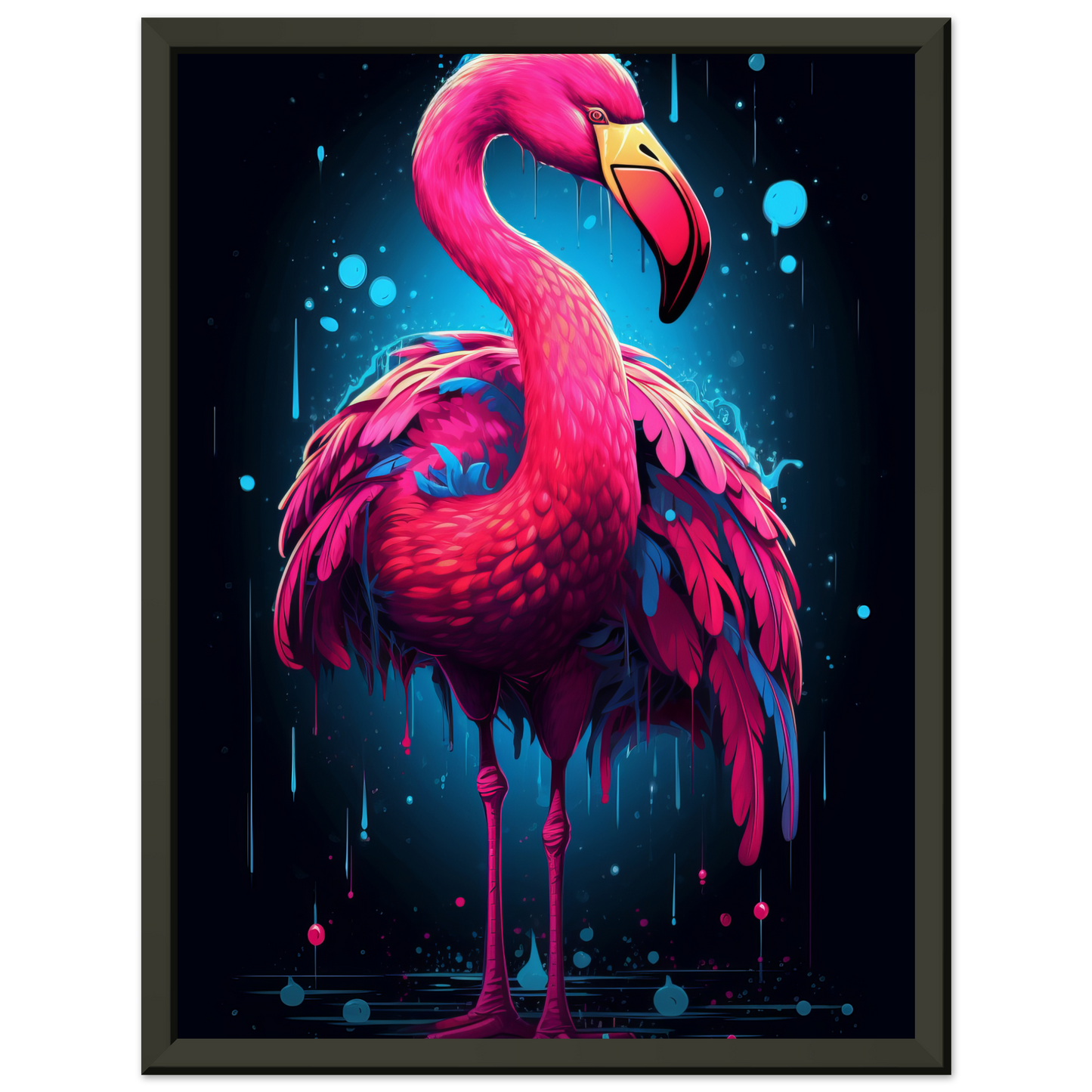 Flamingo Pop-Art (BIRD36)