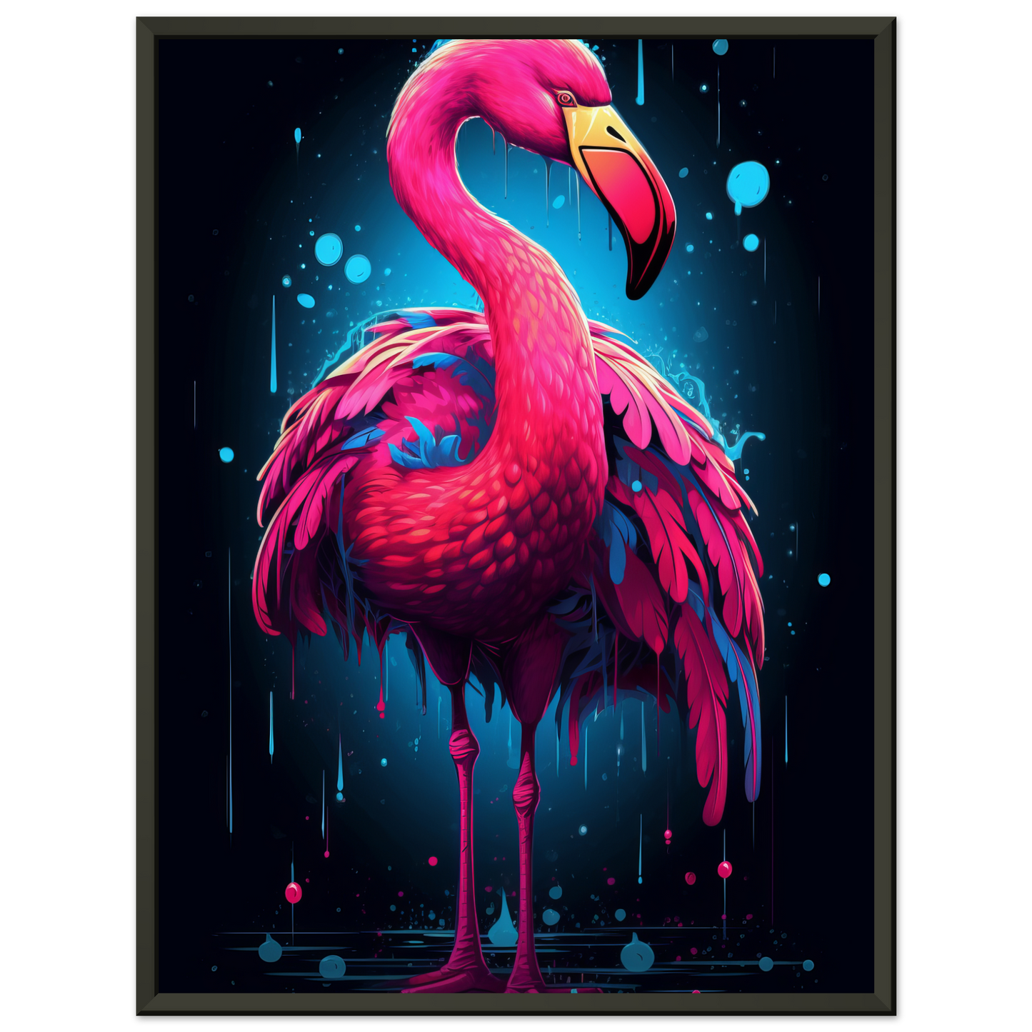 Flamingo Pop-Art (BIRD36)