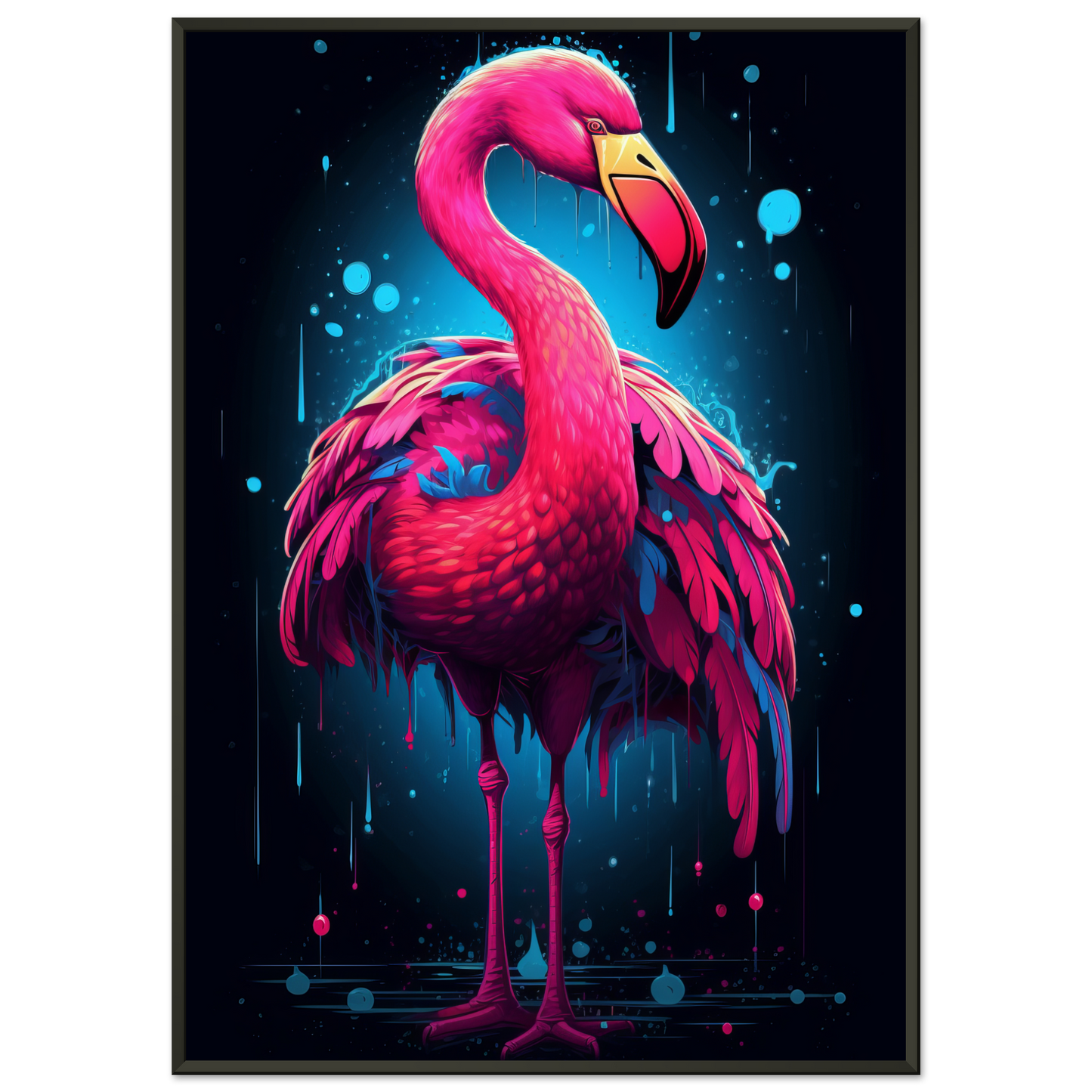 Flamingo Pop-Art (BIRD36)